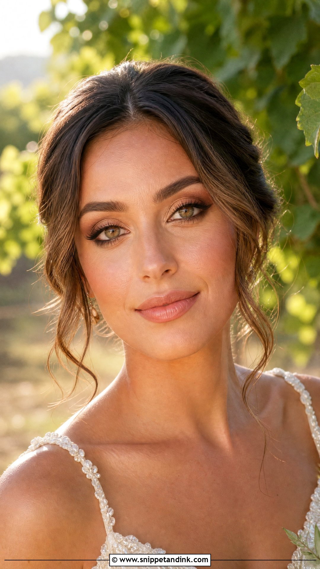 Natural Wedding Makeup For Hazel Eyes - Snippet and Ink - 25 Light Natural Wedding Makeup Looks