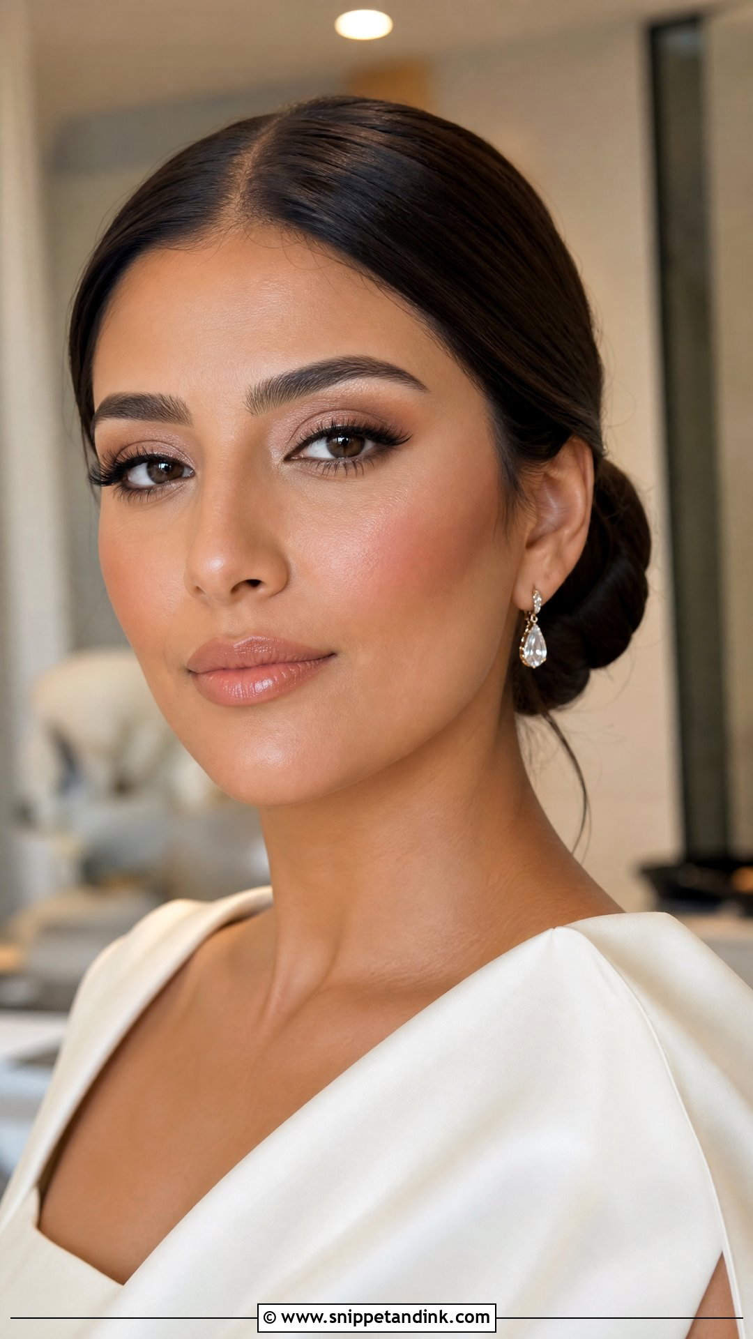 Natural Wedding Makeup For Hooded Eyes - Snippet and Ink - 35 Natural Wedding Makeup Ideas