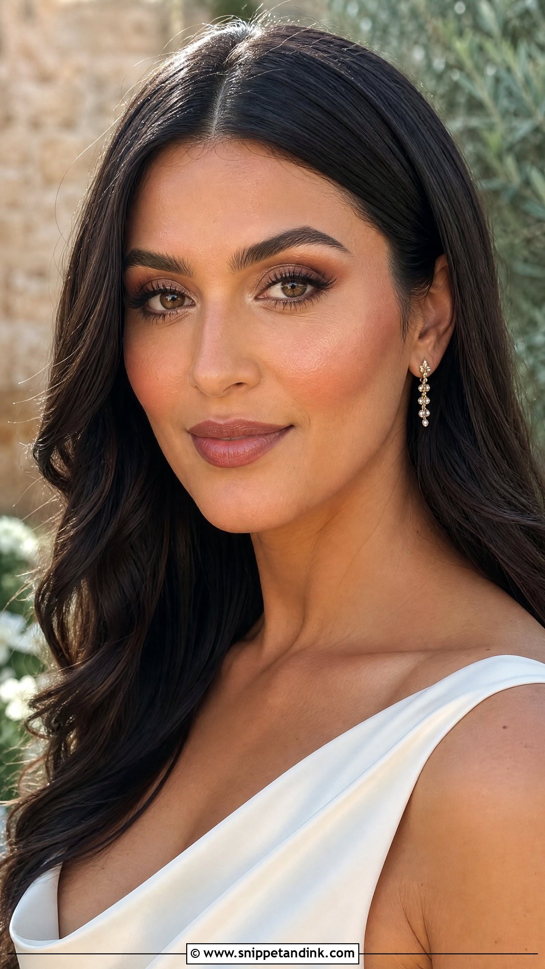 Natural Wedding Makeup For Olive Skin - Snippet and Ink - 25 Light Natural Wedding Makeup Looks