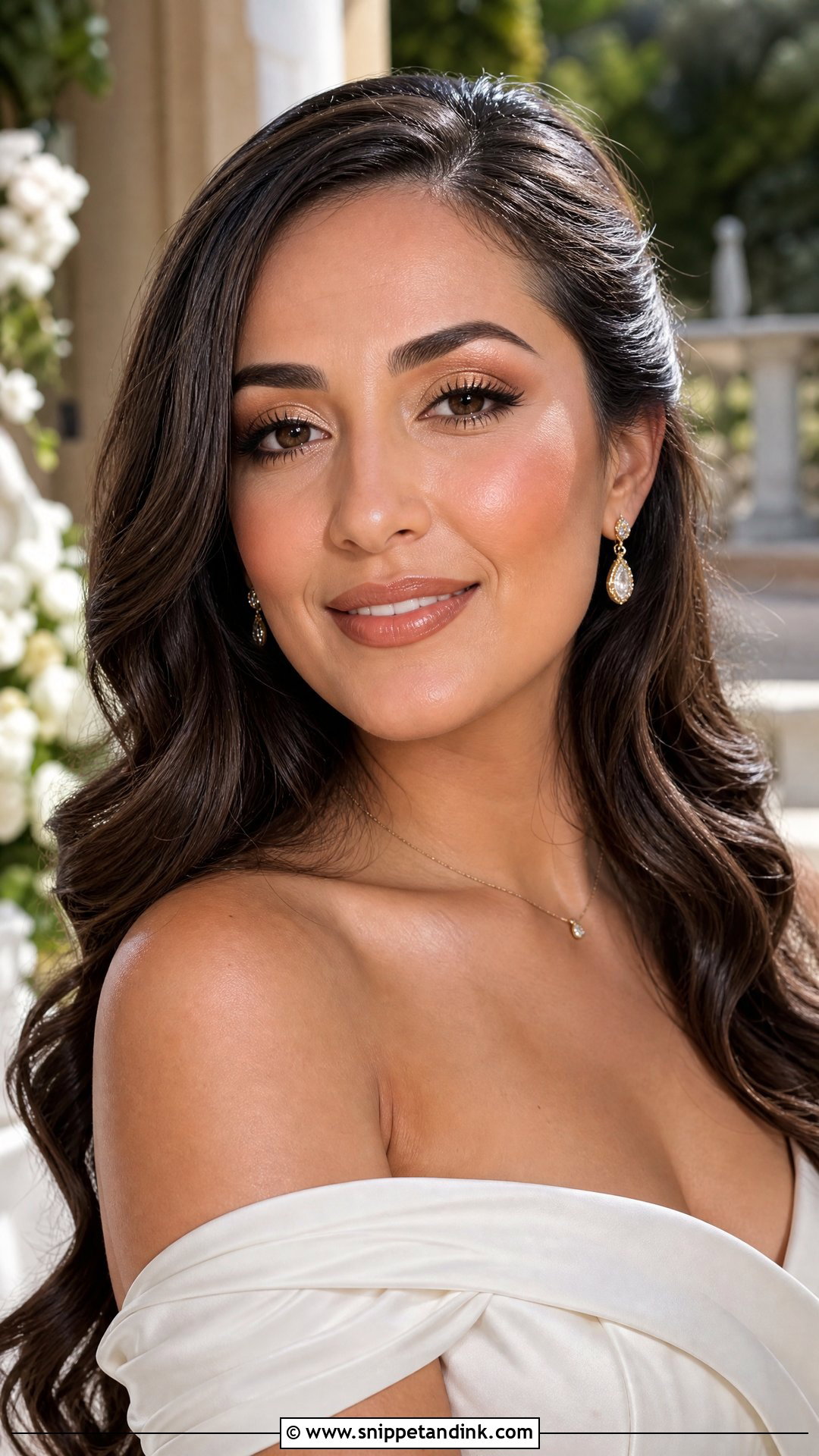 Natural Wedding Makeup For Olive Skin - Snippet and Ink - 25 Natural Wedding Makeup Look Ideas