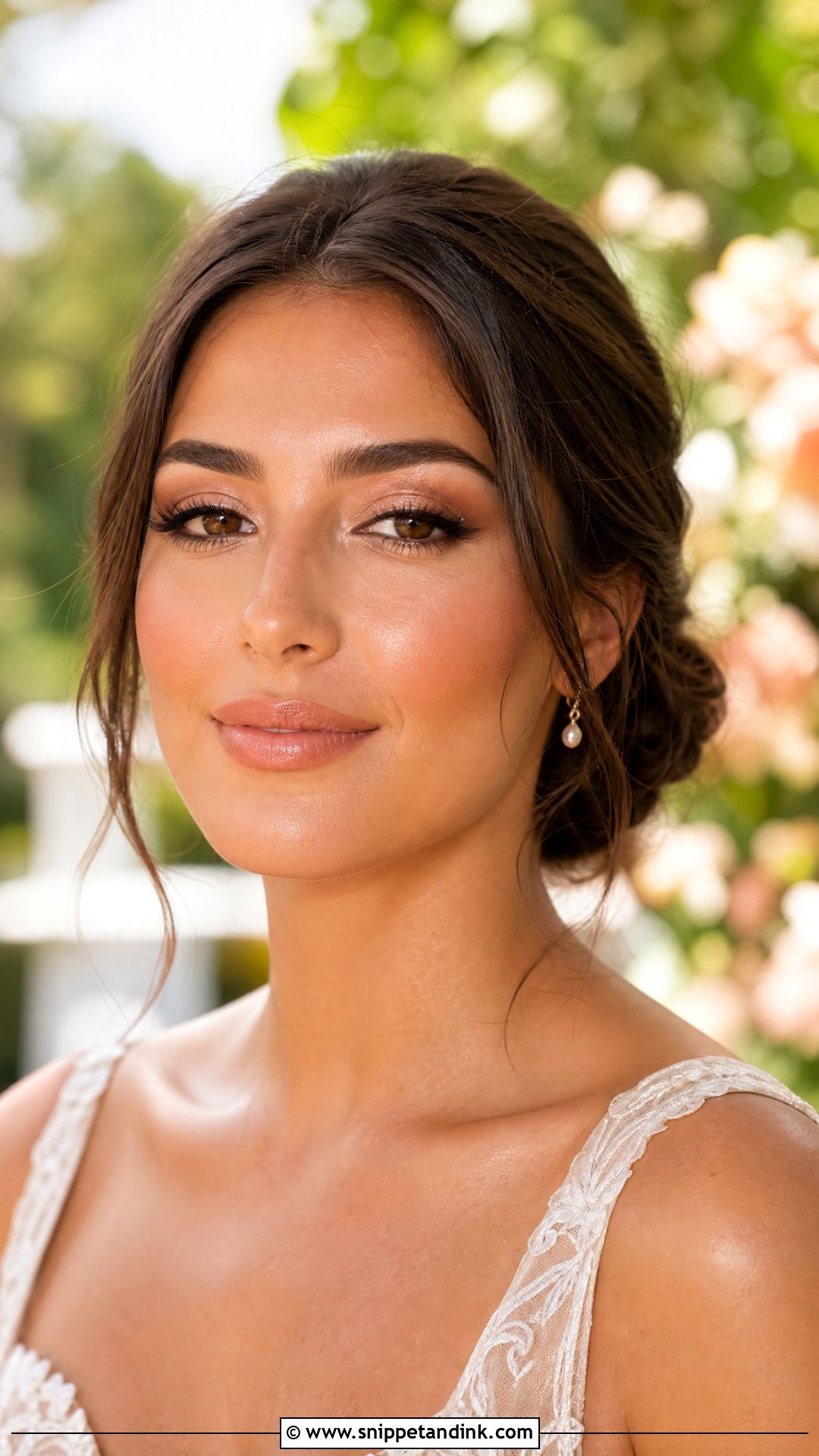 Natural Wedding Makeup For Summer Wedding - Snippet and Ink - 35 Natural Wedding Makeup Ideas