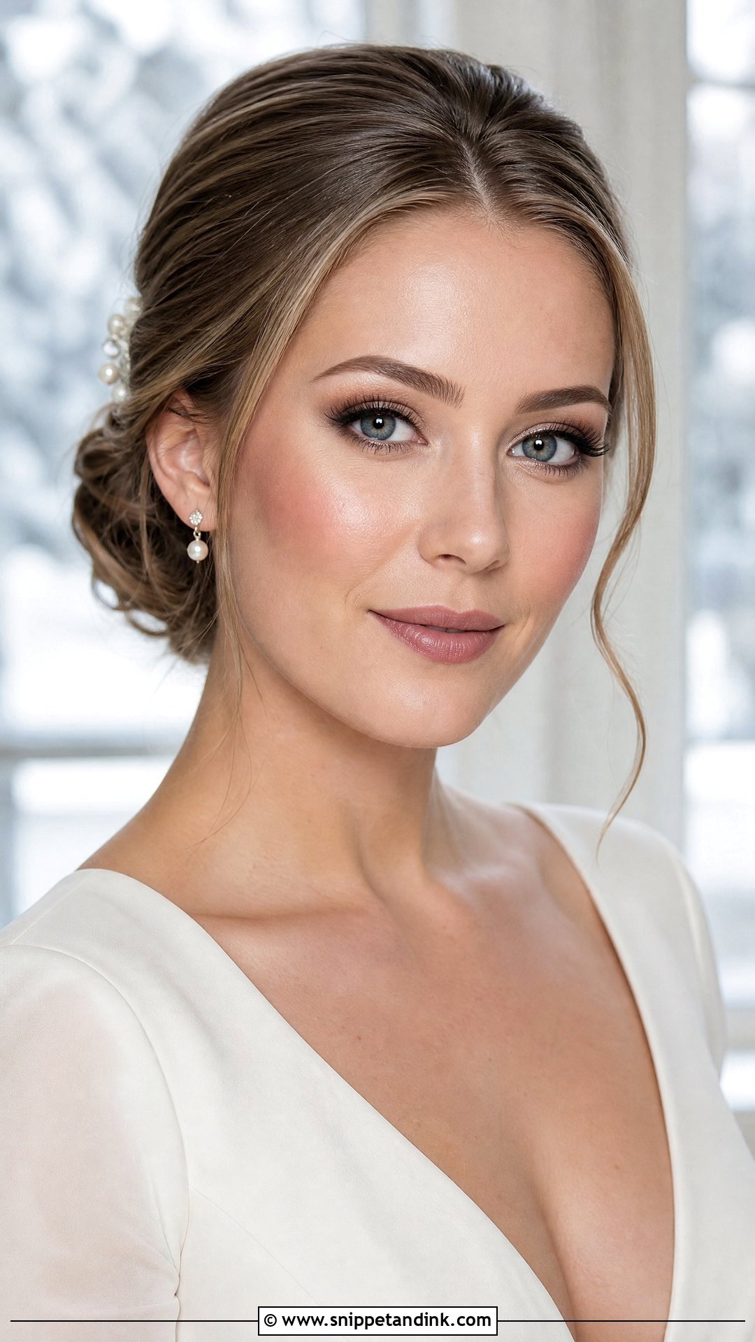 Natural Wedding Makeup For Winter Wedding - Snippet and Ink - 35 Natural Wedding Makeup Ideas