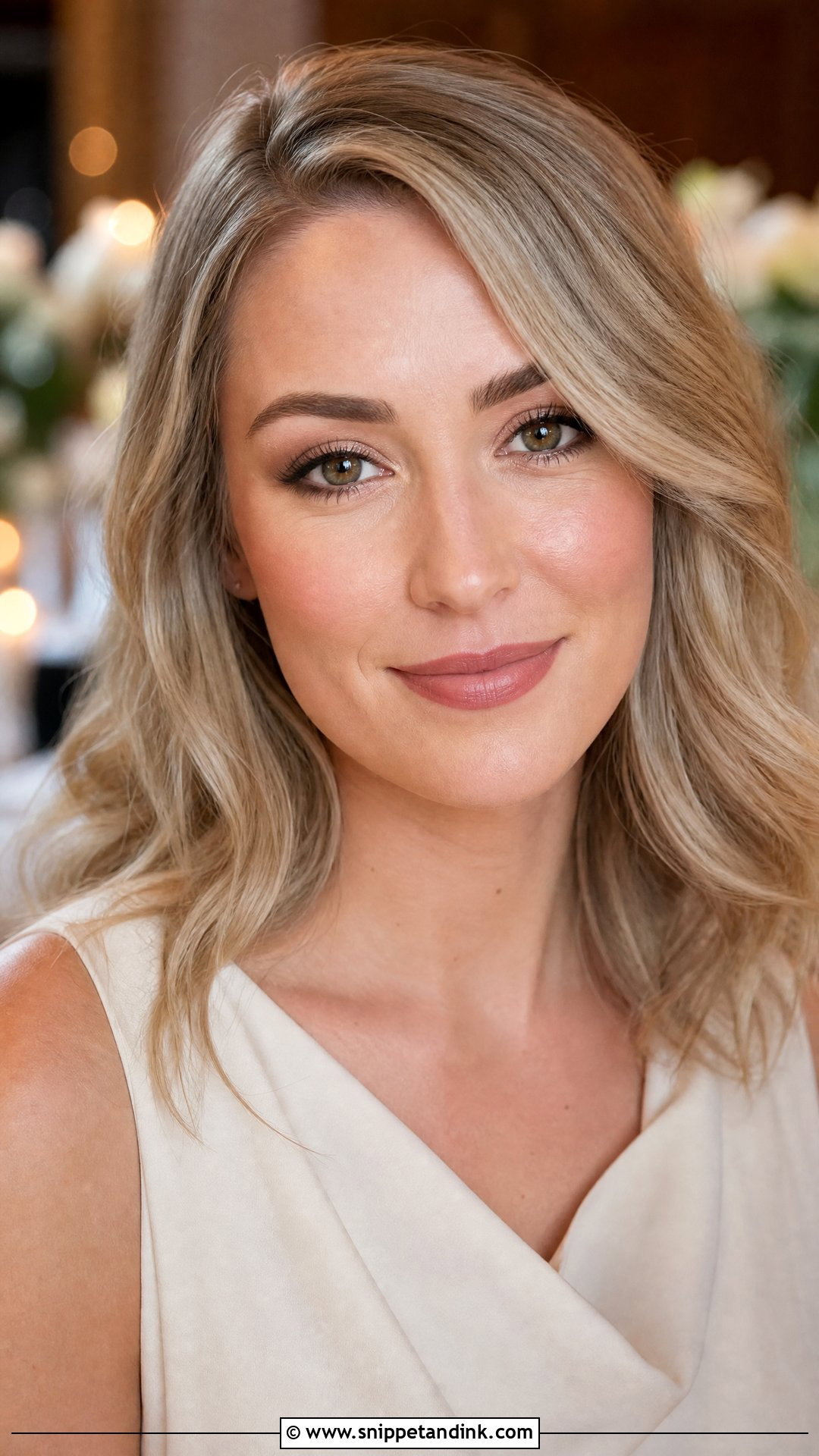 Natural Wedding Makeup With Brown Eyeliner - Snippet and Ink - 20 Natural Makeup Looks for Wedding