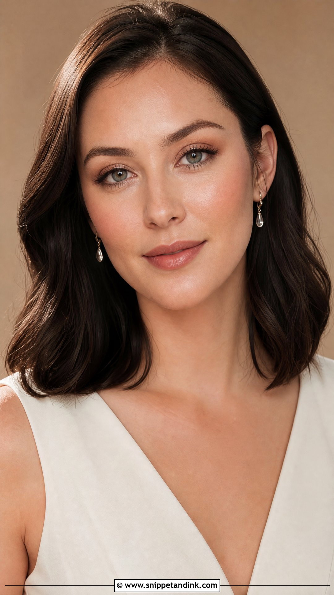 Natural Wedding Makeup With Brown Eyeliner - Snippet and Ink - 20 Very Natural Wedding Makeup Ideas