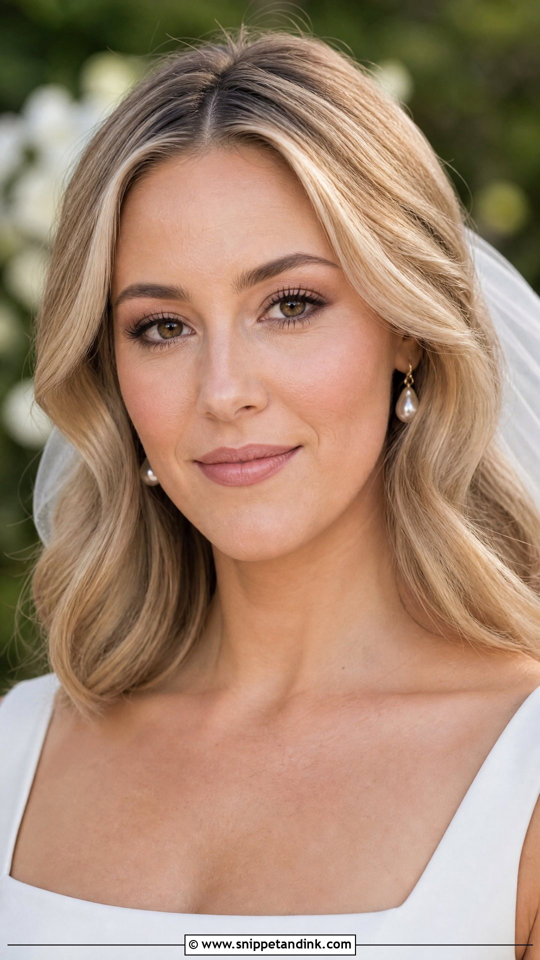 Natural Wedding Makeup With Brown Eyeliner - Snippet and Ink - 35 Natural Wedding Makeup Ideas