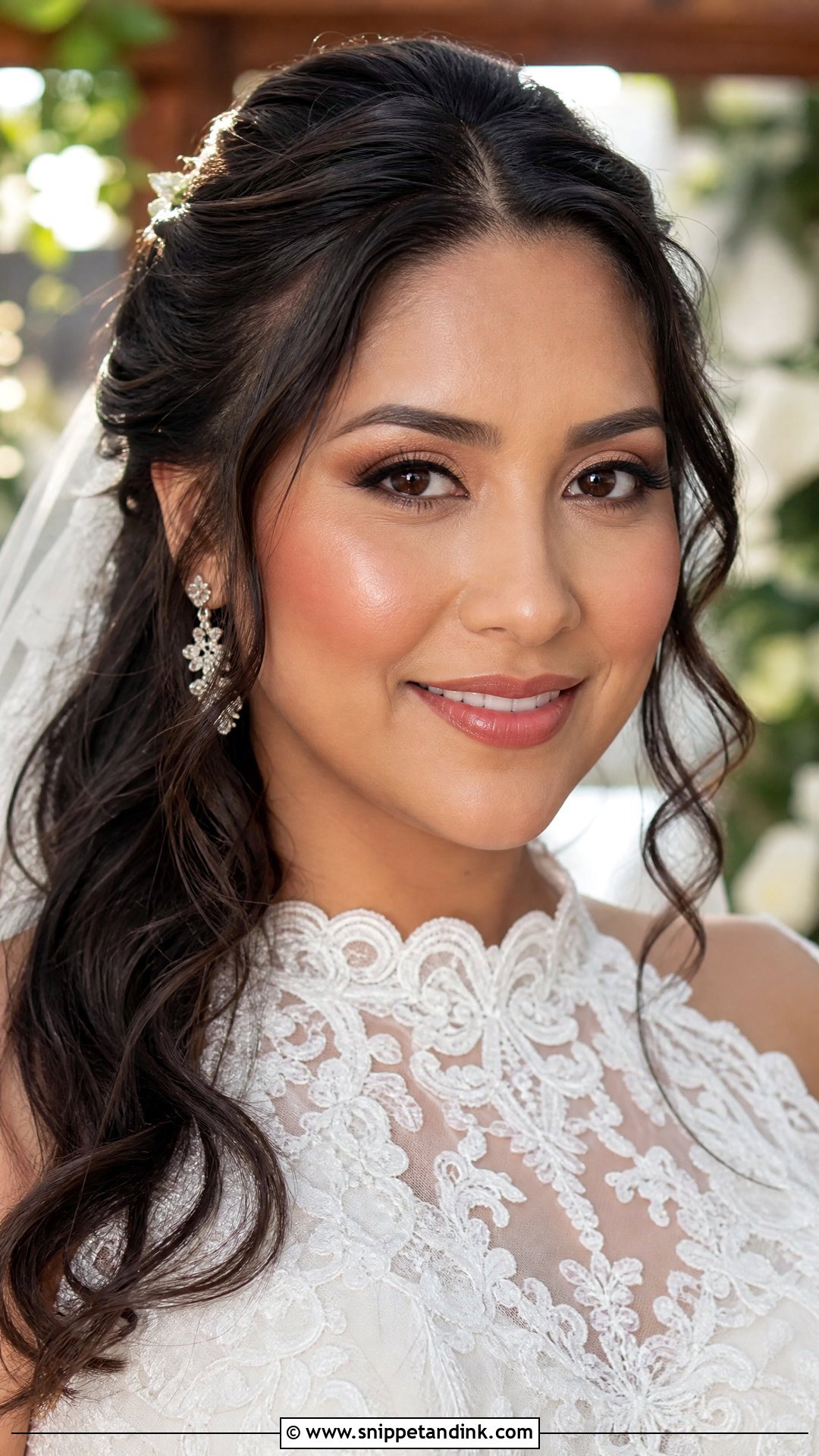 Natural Wedding Makeup With Cream Blush - Snippet and Ink - 25 Natural Wedding Makeup Looks