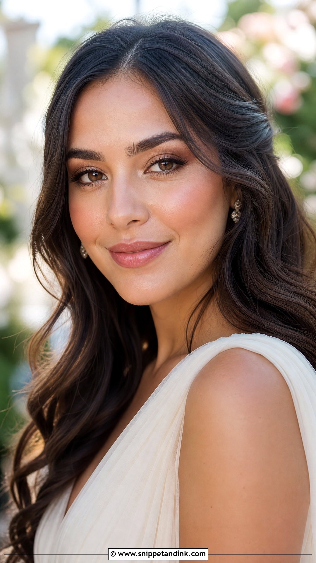 Natural Wedding Makeup With Cream Blush - Snippet and Ink - 35 Natural Wedding Makeup Ideas