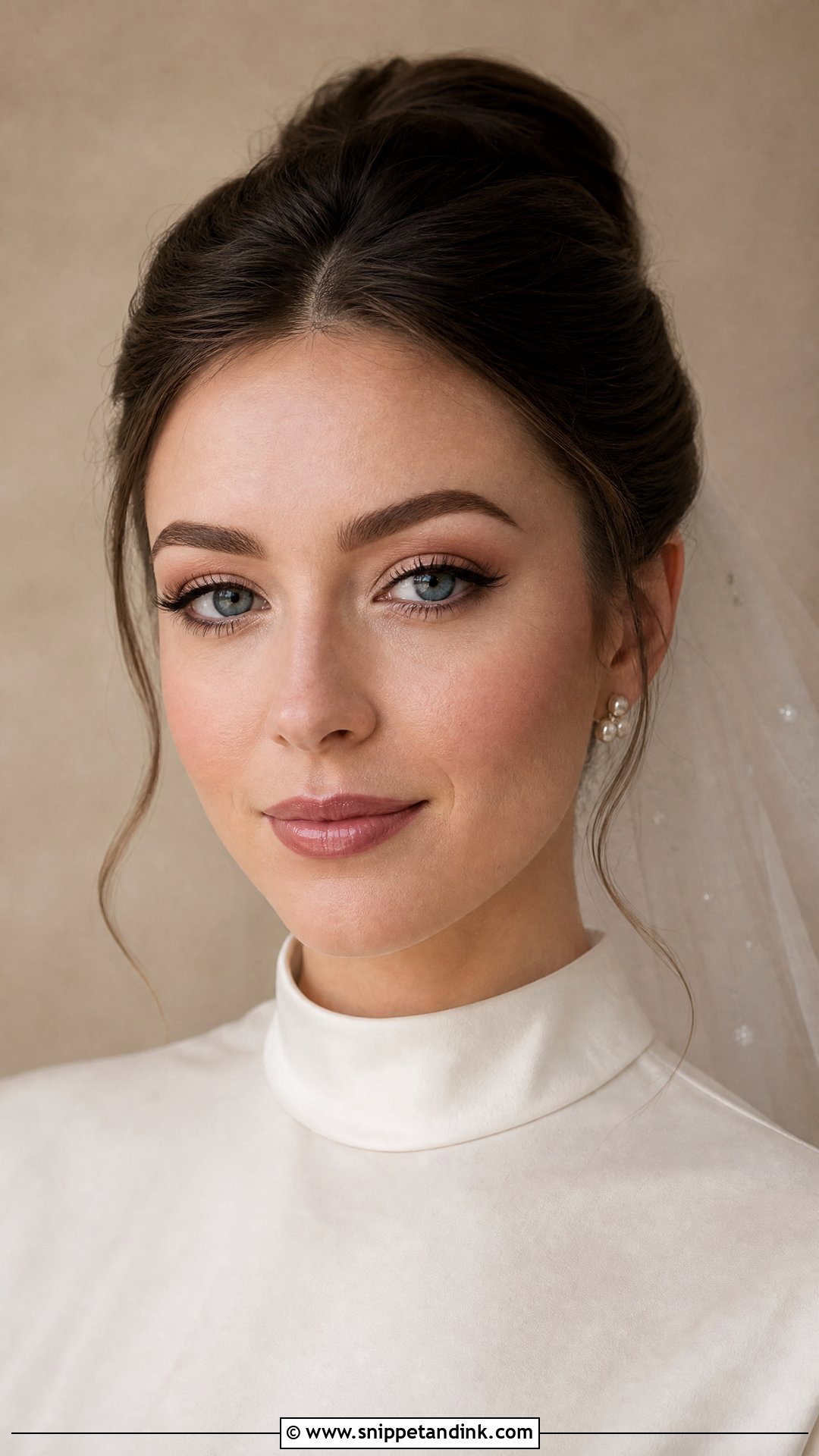 Natural Wedding Makeup With Defined Brows - Snippet and Ink - 20 Natural Make Up Wedding Ideas