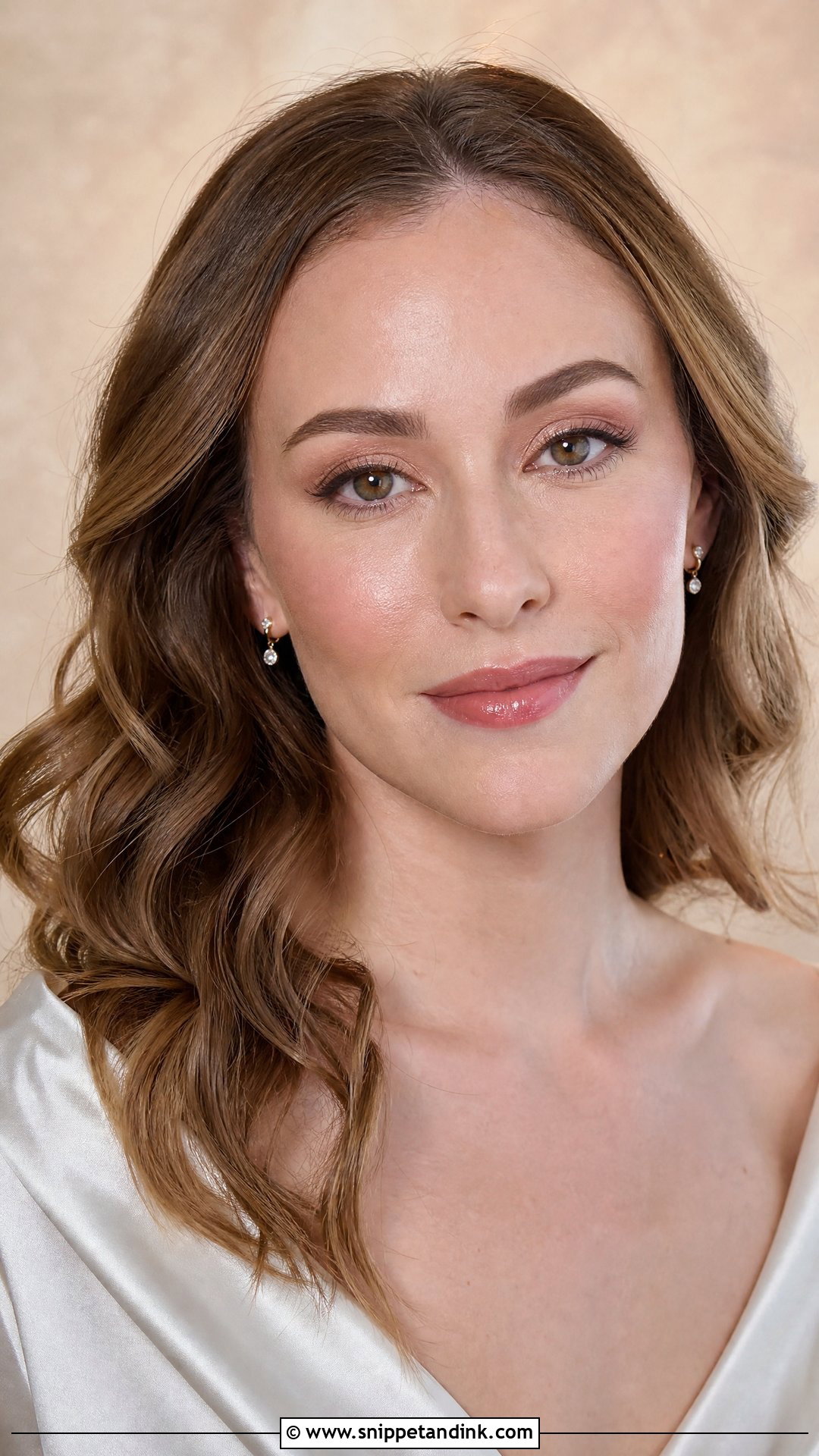 Natural Wedding Makeup With Dewy Skin - Snippet and Ink - 20 Natural Make Up Wedding Ideas