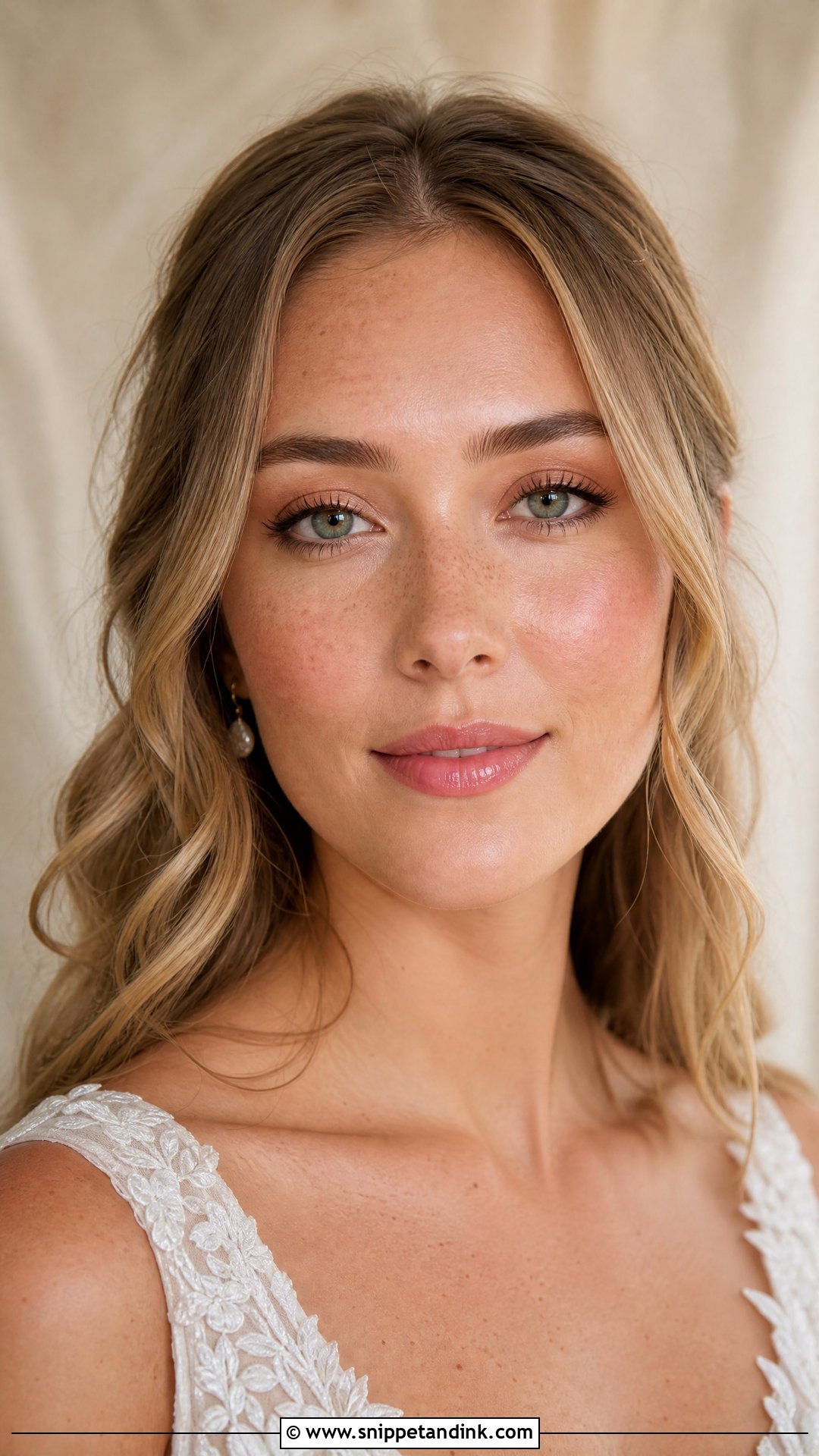 Natural Wedding Makeup With Freckles - Snippet and Ink - 20 Wedding Makeup Freckles