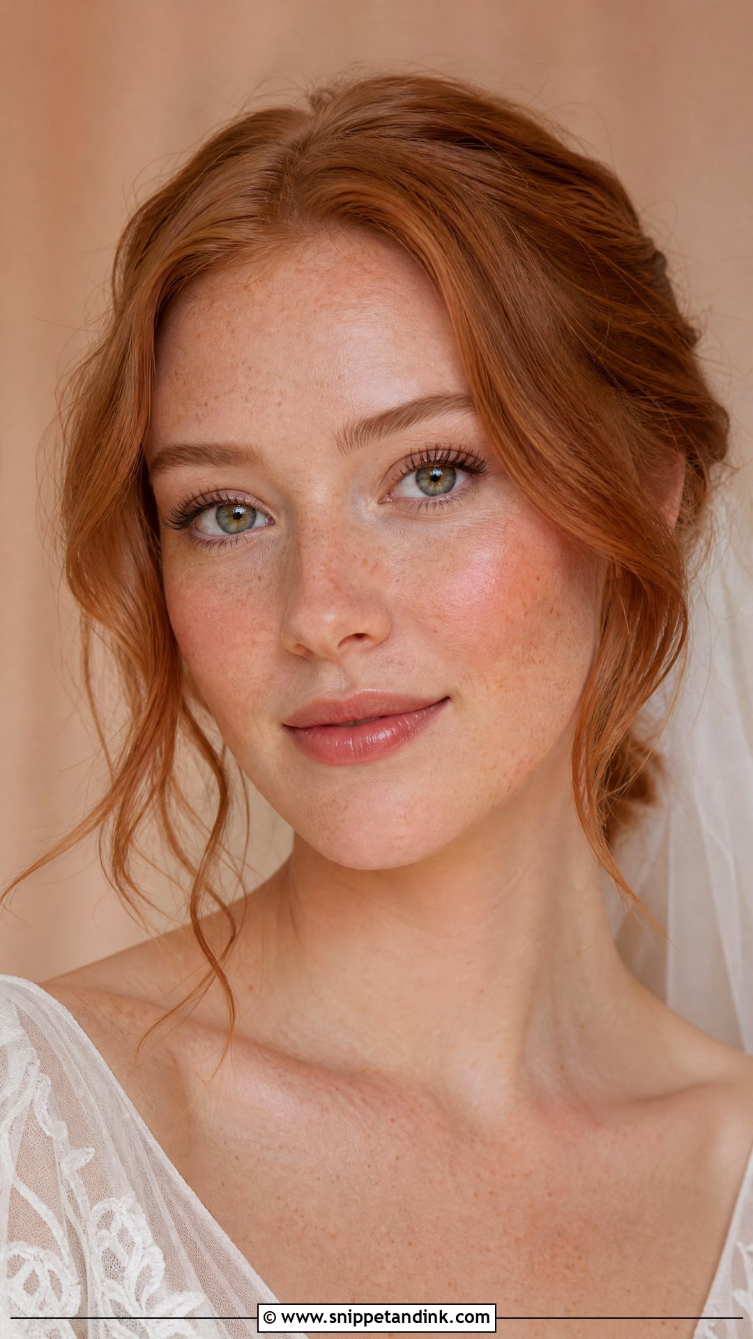 Natural Wedding Makeup With Freckles - Snippet and Ink - 20 Natural Make Up Wedding Ideas