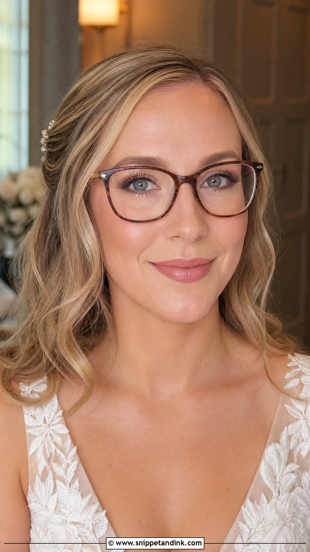 Natural Wedding Makeup With Glasses - Snippet and Ink - 20 Wedding Makeup with Glasses