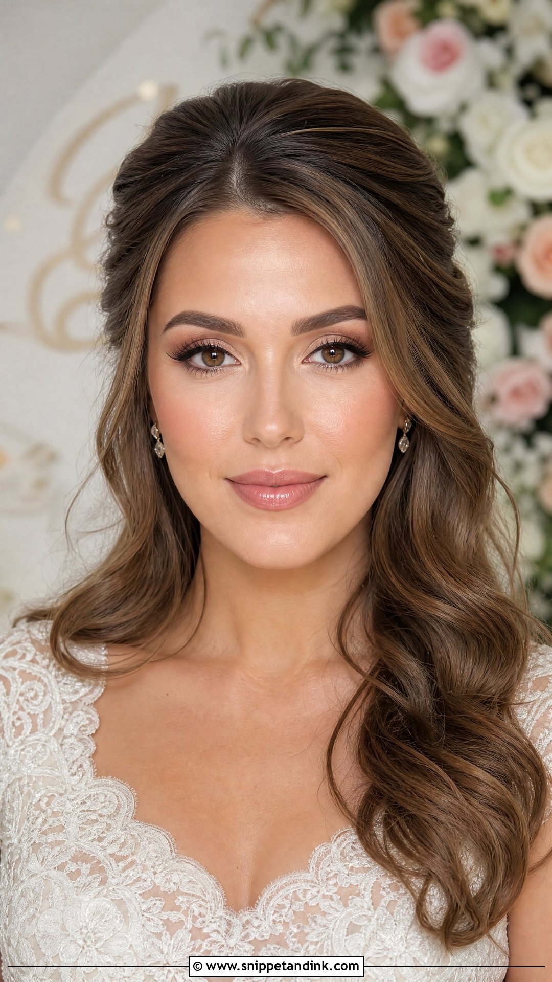 Natural Wedding Makeup With Individual Lashes - Snippet and Ink - 25 Natural Makeup for Wedding Ideas
