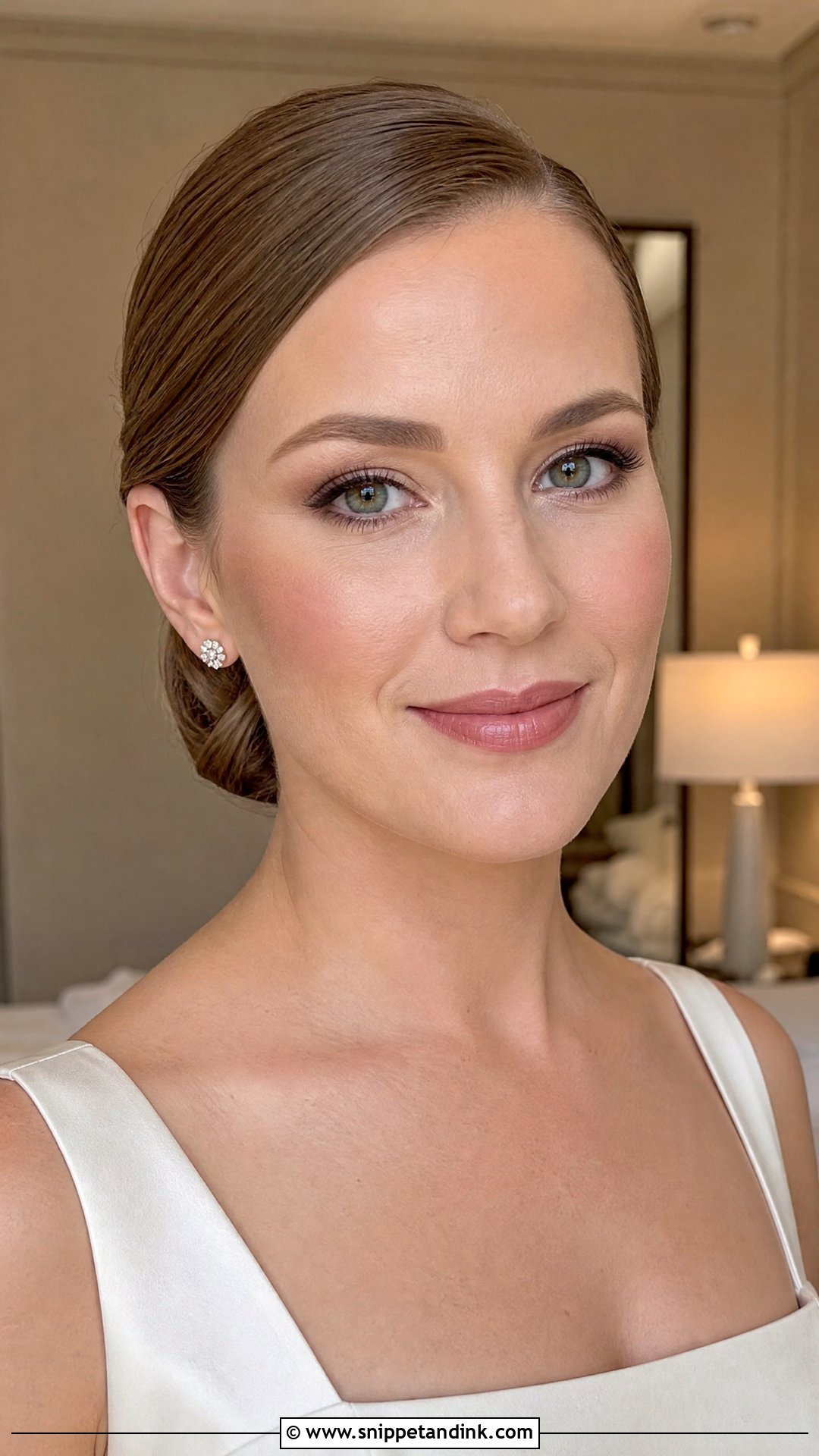 Natural Wedding Makeup With Matte Skin - Snippet and Ink - 25 Natural Wedding Makeup Looks