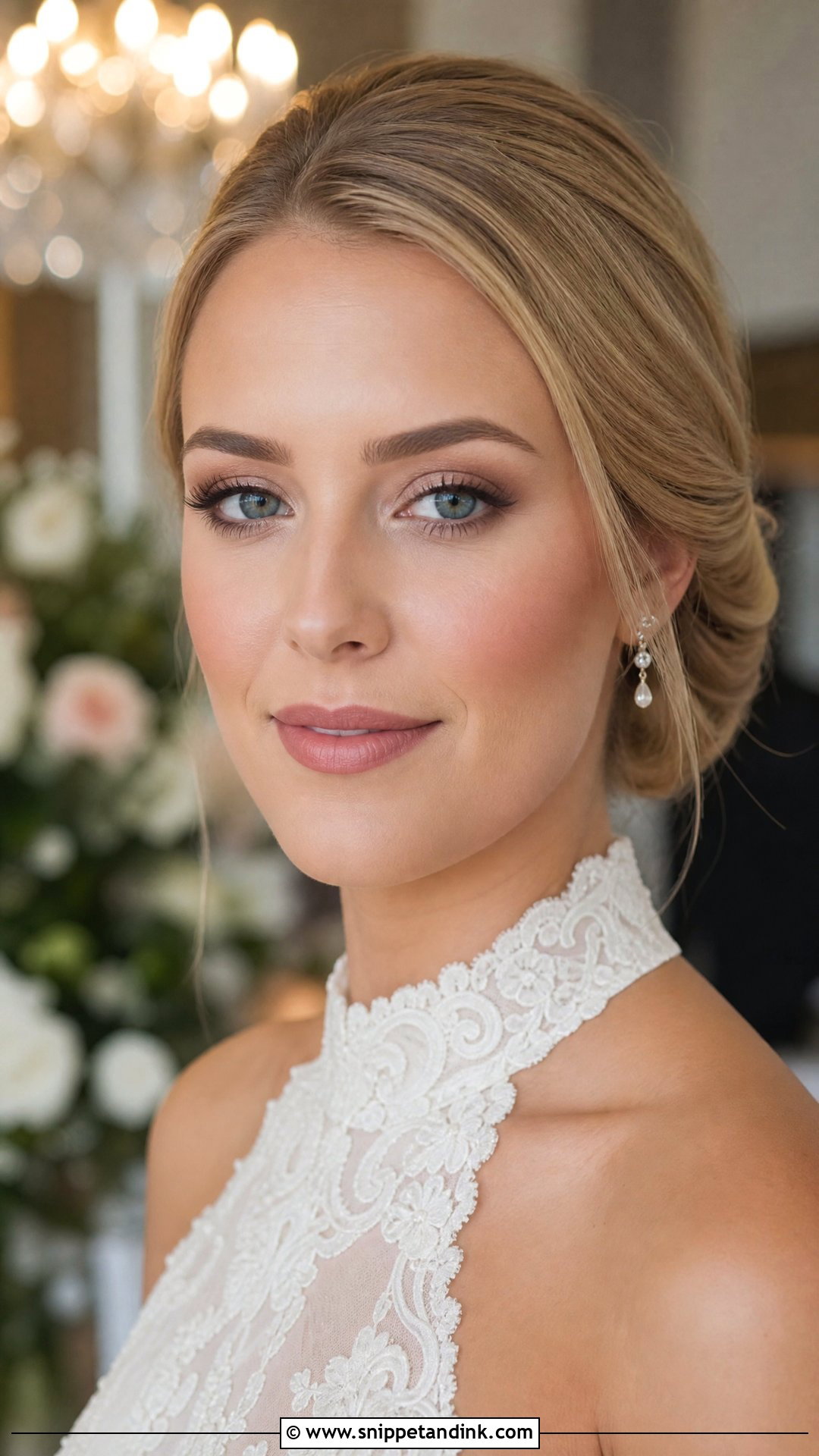 Natural Wedding Makeup With Matte Skin - Snippet and Ink - 25 Simple Natural Wedding Makeup Looks