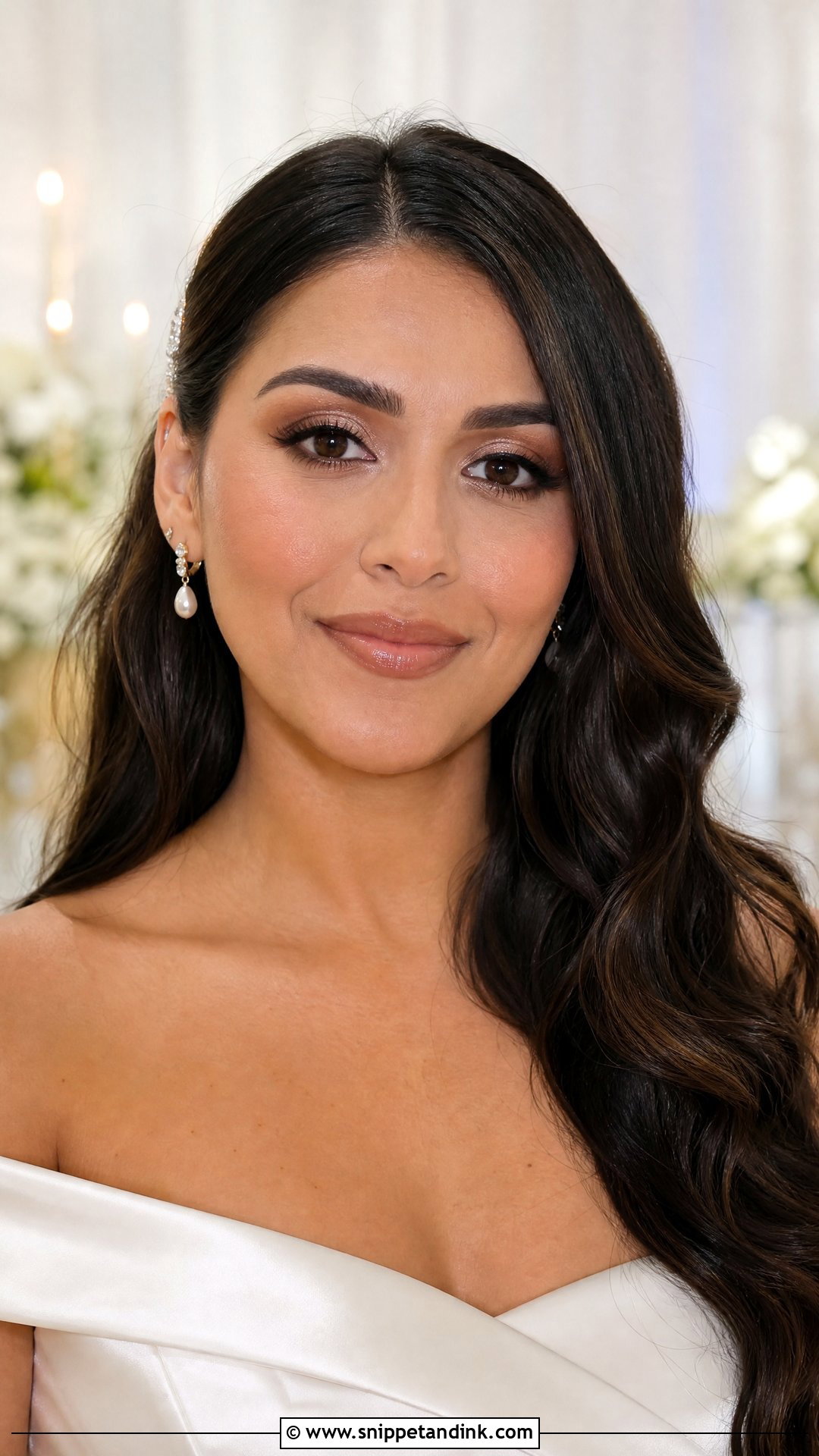 Natural Wedding Makeup With Nude Lip - Snippet and Ink - 20 Natural Makeup Looks for Wedding