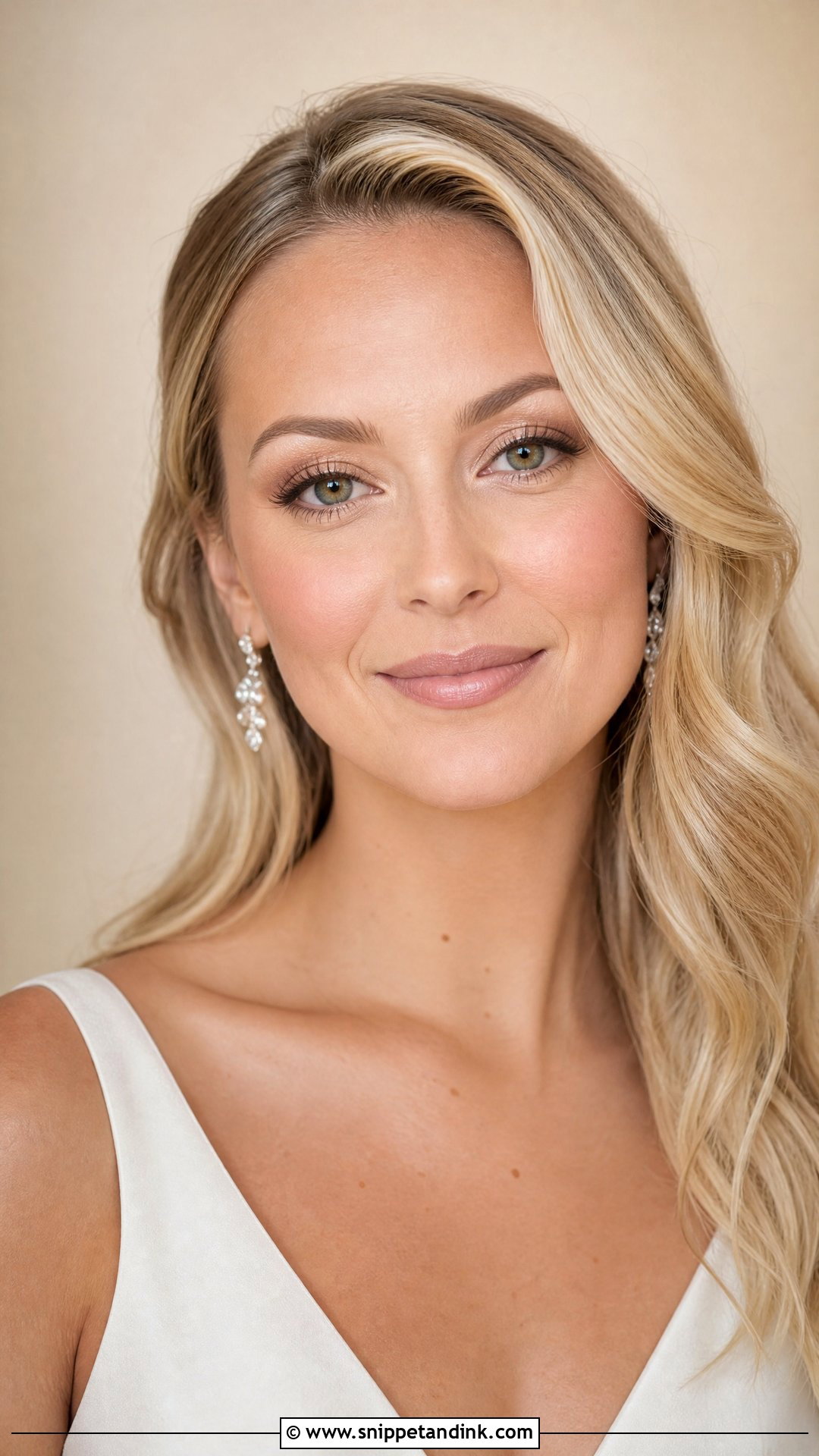 Natural Wedding Makeup With Nude Lip - Snippet and Ink - 20 Natural Make Up Wedding Ideas