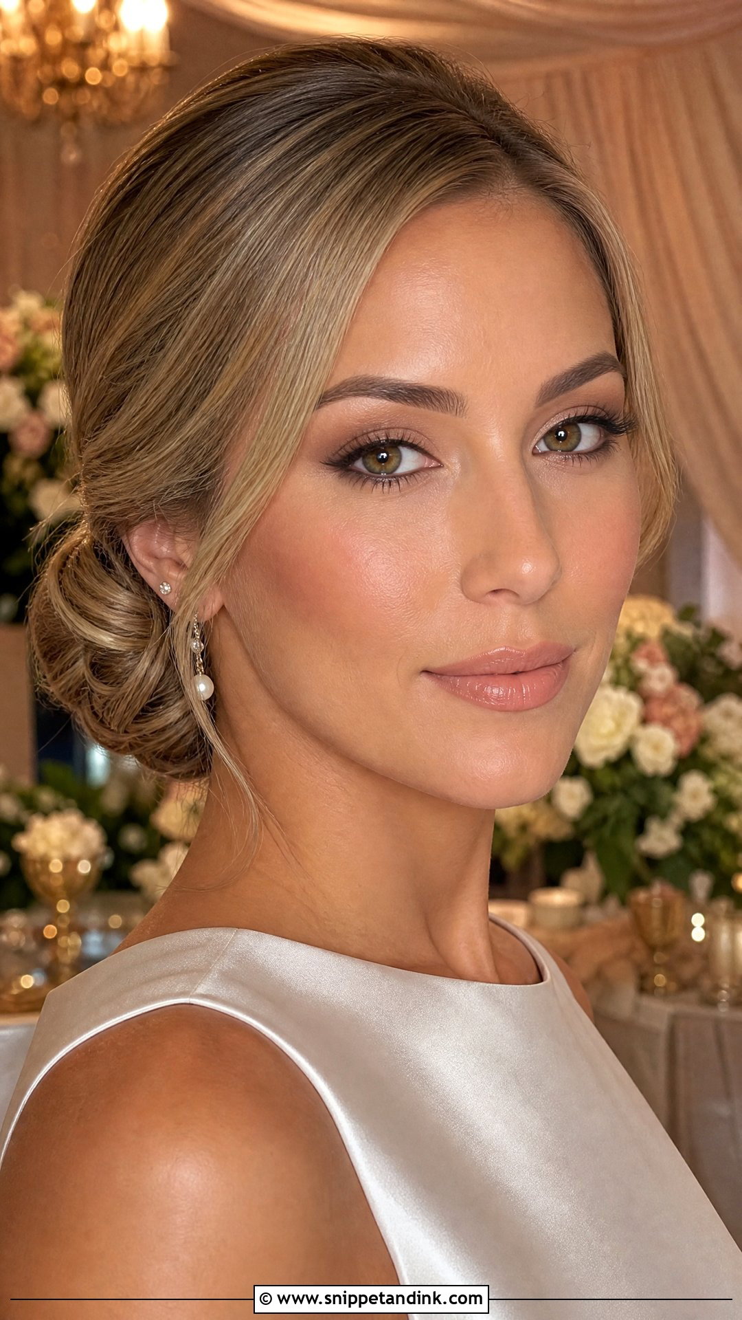 Natural Wedding Makeup With Nude Lips - Snippet and Ink - 25 Light Natural Wedding Makeup Looks