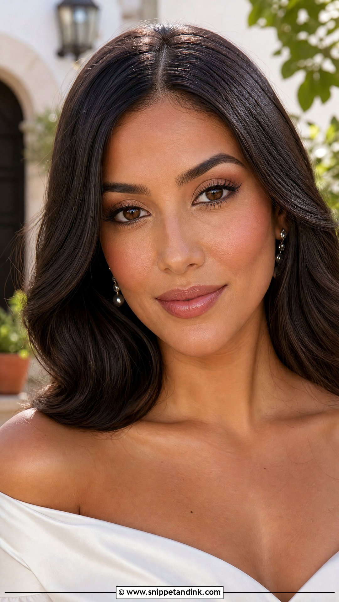 Natural Wedding Makeup With Olive Skin - Snippet and Ink - 35 Natural Wedding Makeup Ideas