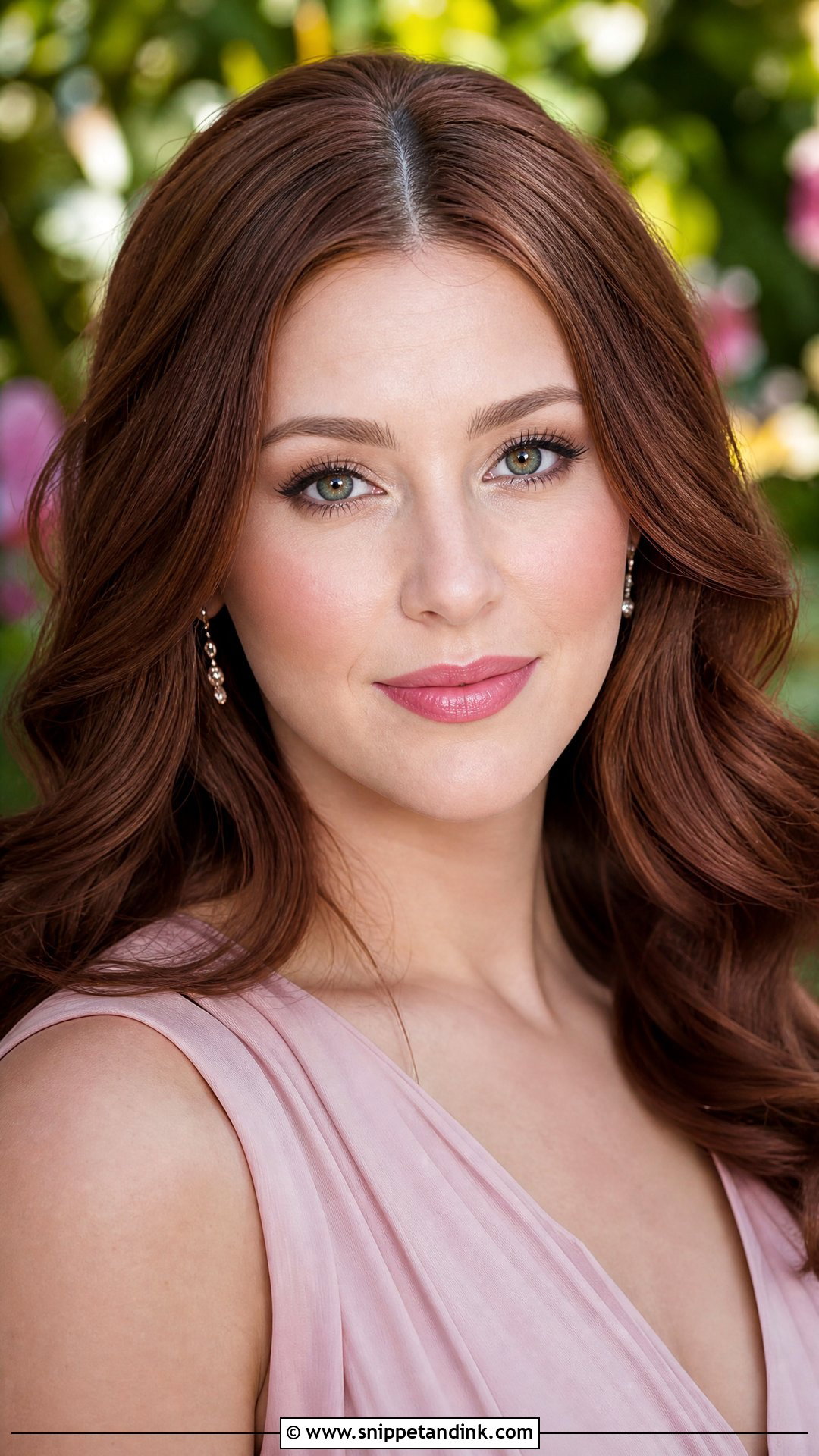 Natural Wedding Makeup With Pink Lip - Snippet and Ink - 20 Natural Makeup Looks for Wedding
