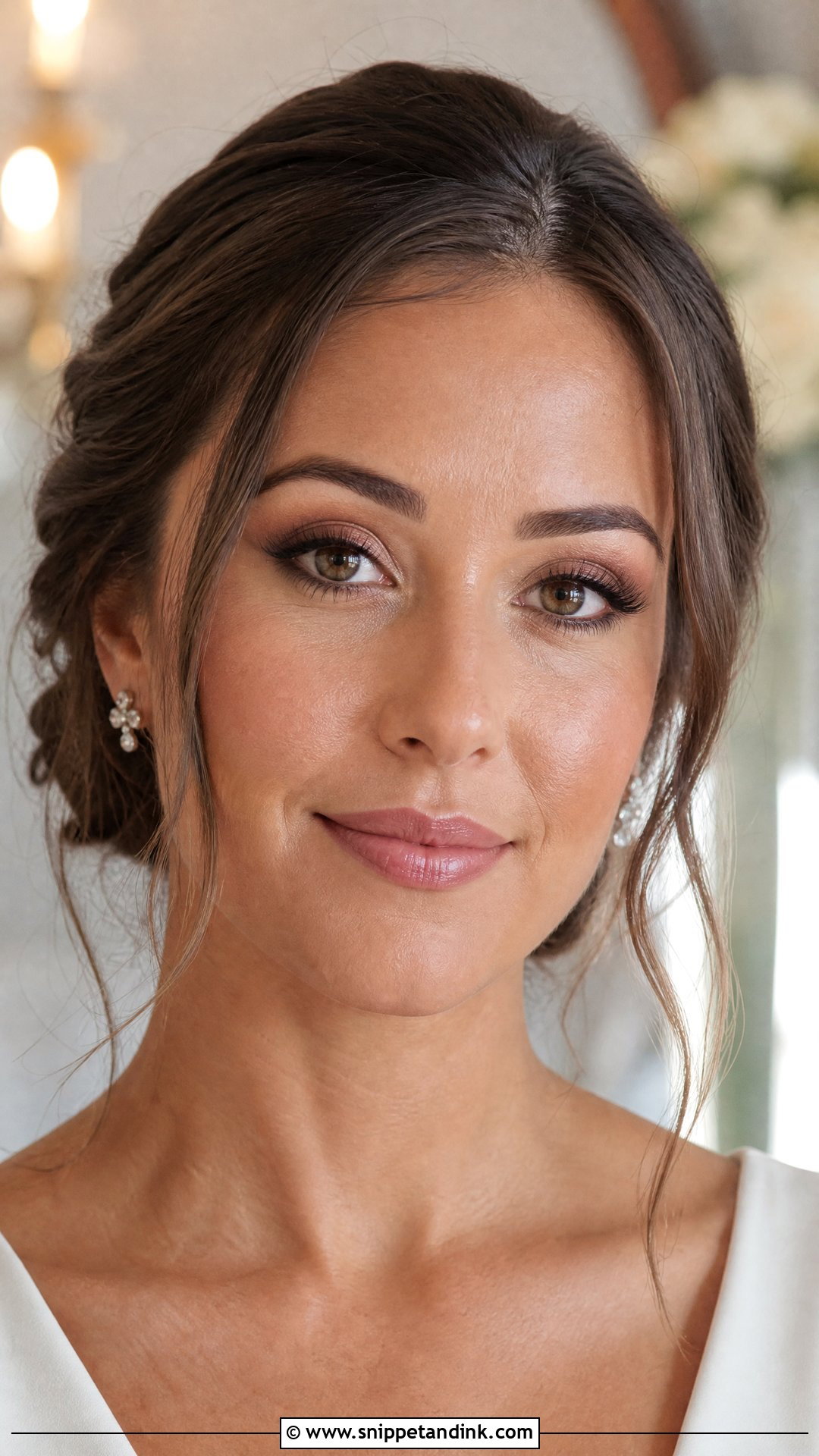 Natural Wedding Makeup With Satin Finish - Snippet and Ink - 25 Natural Wedding Makeup Looks