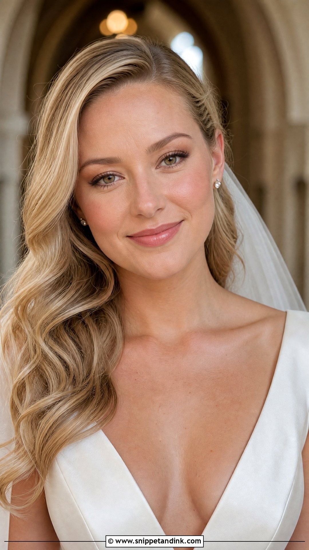 Natural Wedding Makeup With Soft Brown Liner - Snippet and Ink - 25 Natural Wedding Makeup Looks