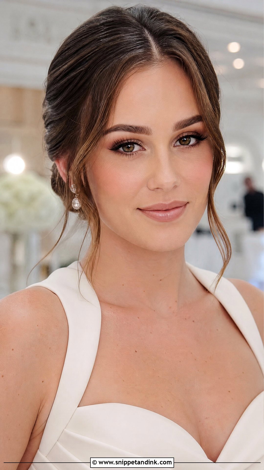 Natural Wedding Makeup With Soft Contour - Snippet and Ink - 25 Natural Wedding Makeup Looks