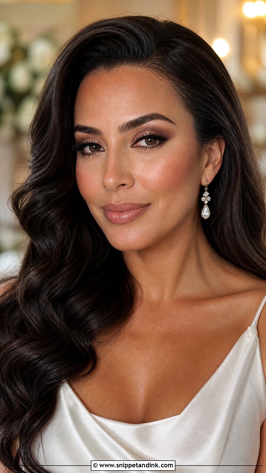 Natural Wedding Makeup With Soft Glam - Snippet and Ink - 35 Natural Wedding Makeup Ideas