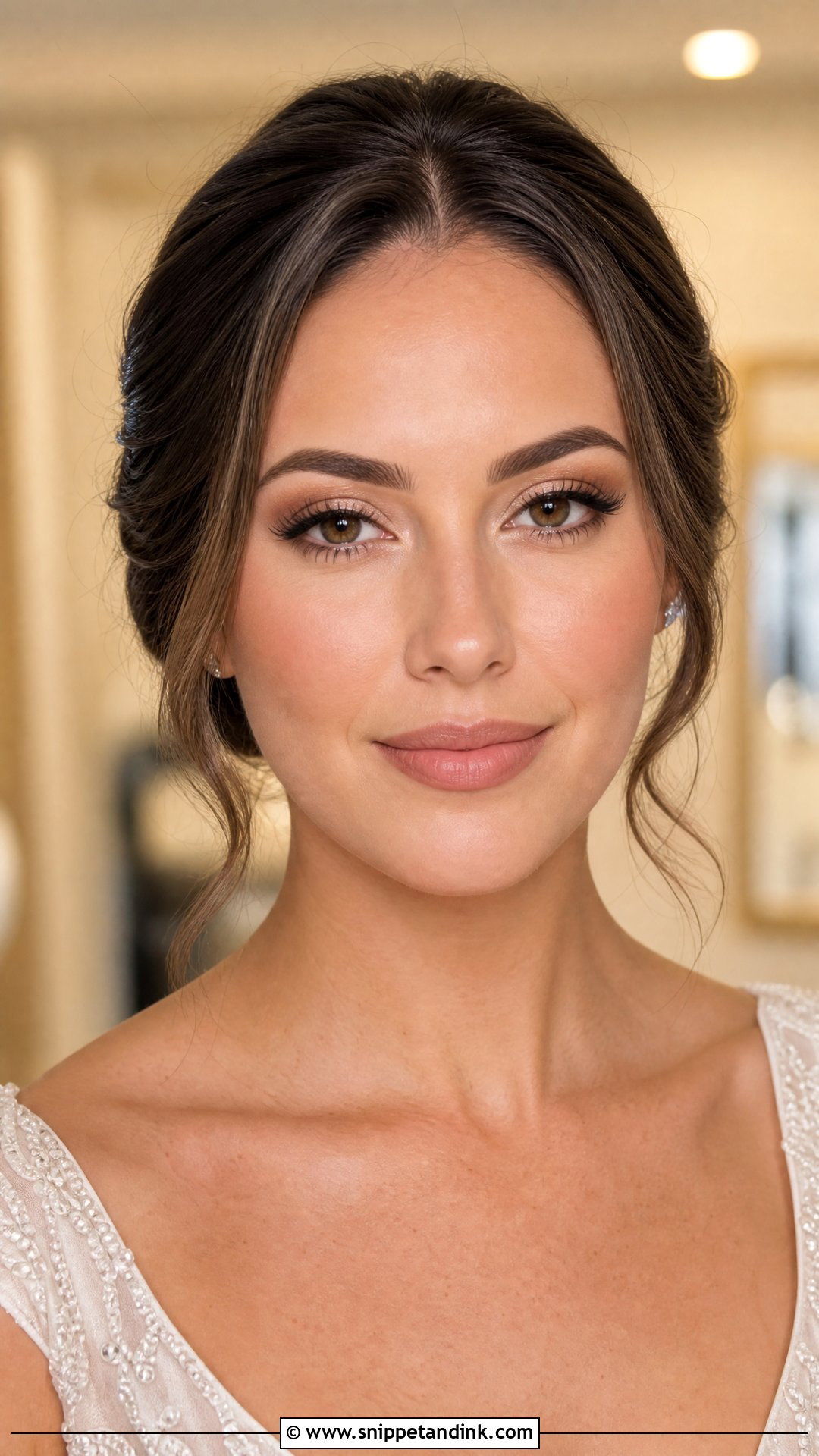 Natural Wedding Makeup With Soft Glam - Snippet and Ink - 25 Natural Wedding Makeup Looks