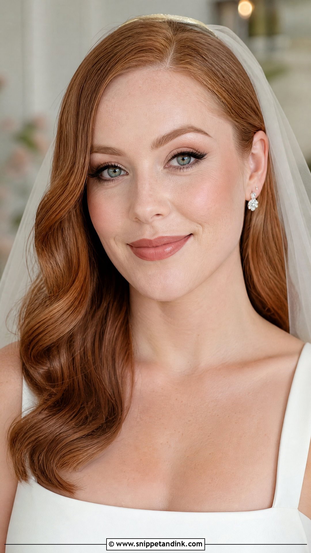 Natural Wedding Makeup With Soft Winged Liner - Snippet and Ink - 25 Natural Wedding Makeup Looks