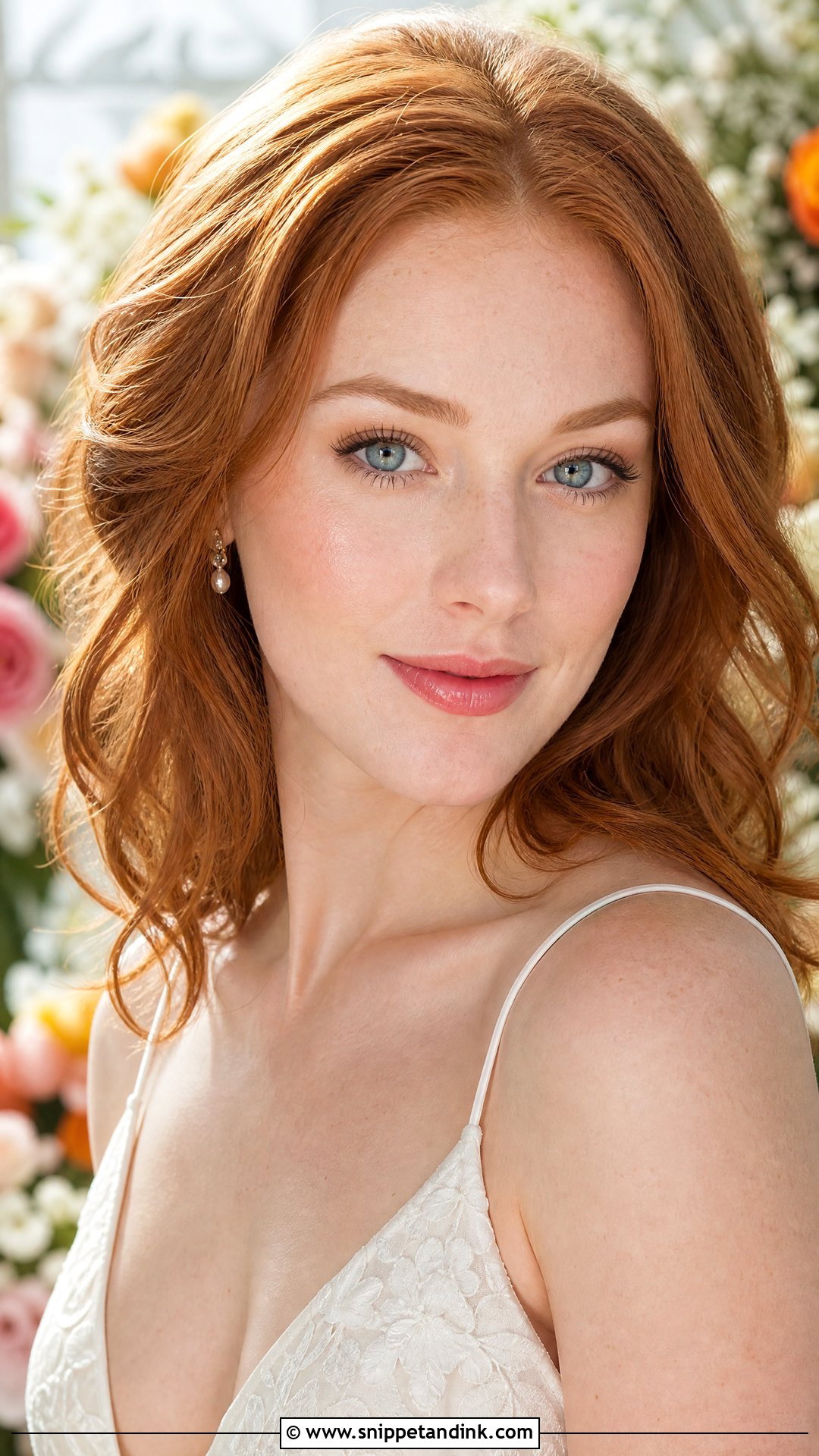 Natural Wedding Makeup for Blue Eyes and Red Hair - Snippet and Ink - 20 Wedding Makeup for Blue Eyes and Red Hair