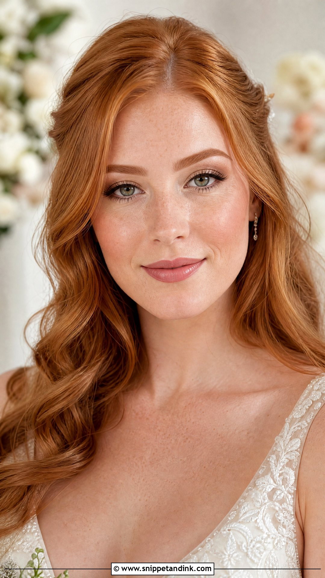 Natural Wedding Makeup for Redheads - Snippet and Ink - 20 Wedding Makeup for Redheads