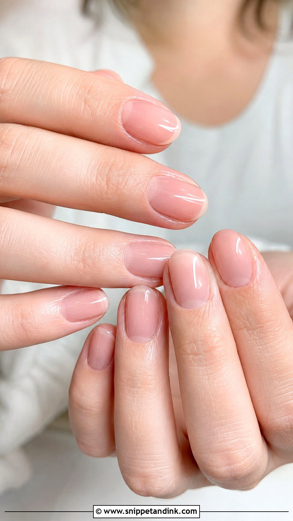 Natural Wedding Nails - Snippet and Ink - 30 Simple Wedding Nails