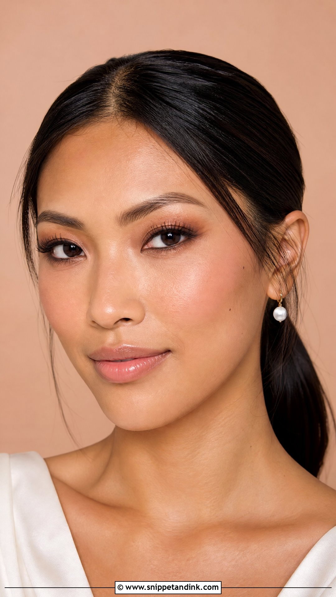 Natural Wedding Smokey Eye - Snippet and Ink - 20 Wedding Smokey Eye Ideas