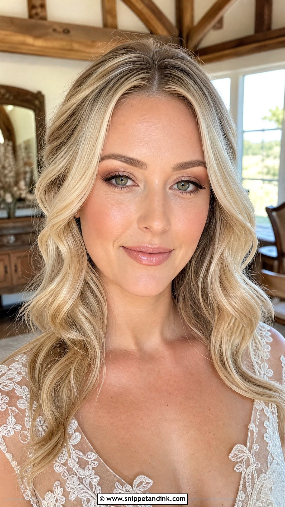 Natural Western Bridal Makeup - Snippet and Ink - 20 Western Bridal Makeup Ideas
