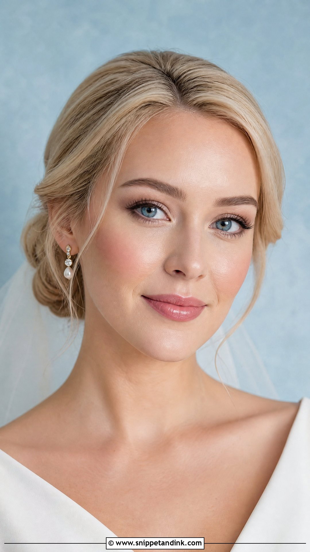 Natural Winter Bridal Makeup - Snippet and Ink - 25 Winter Wedding Makeup Ideas