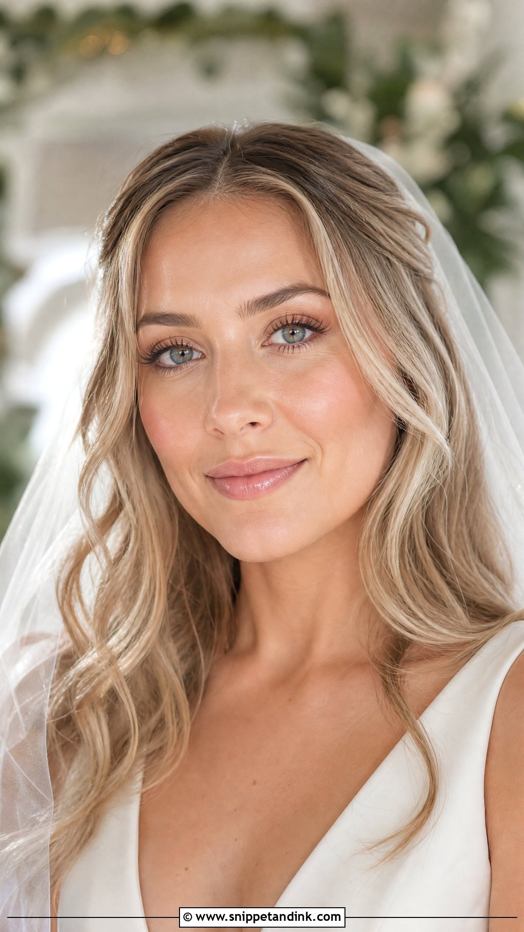 Natural Winter Bridal Makeup - Snippet and Ink - 20 Winter Bridal Makeup Ideas