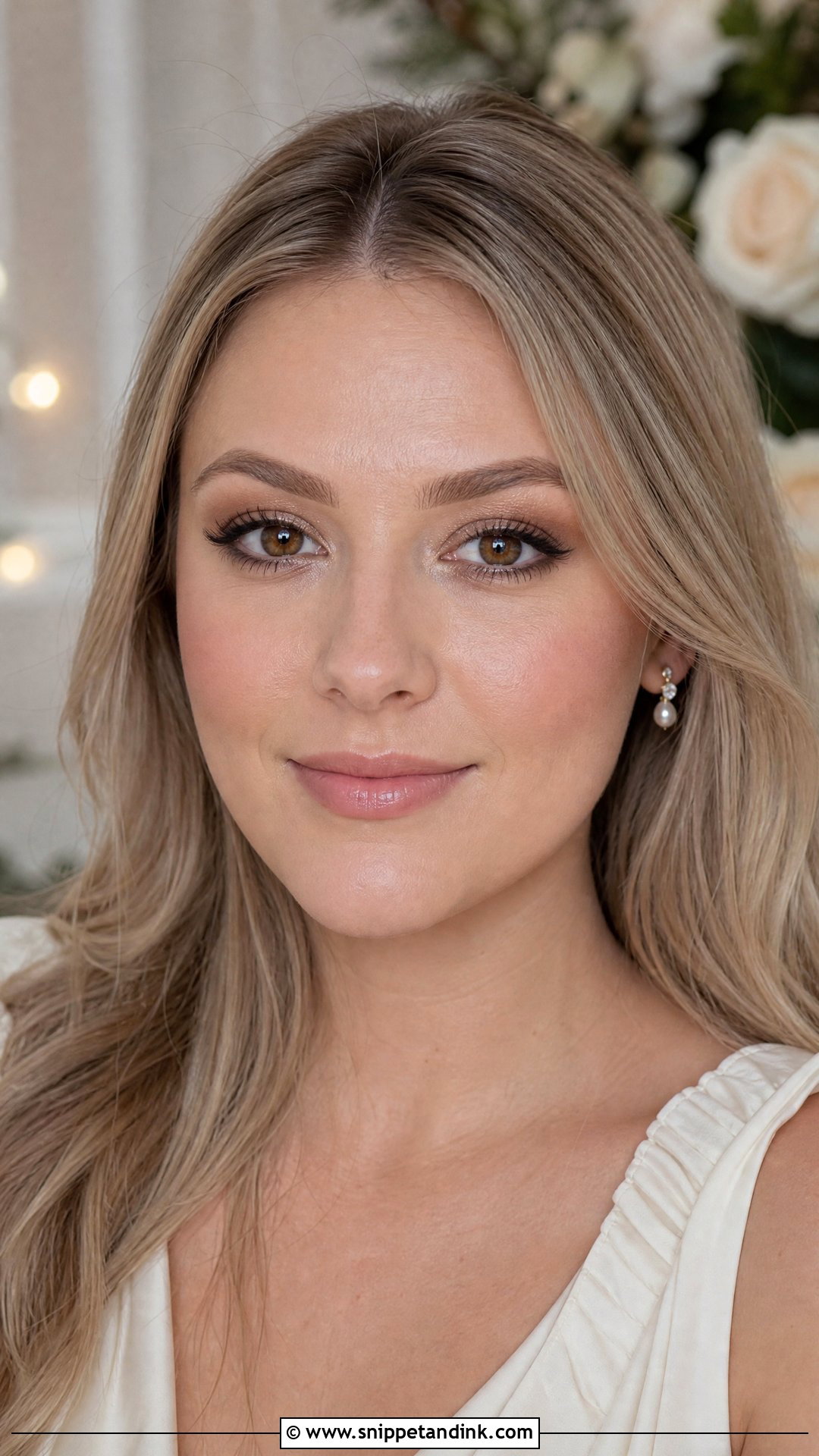 Natural Winter Wedding Makeup For Brown Eyes - Snippet and Ink - 20 Winter Wedding Makeup for Brown Eyes