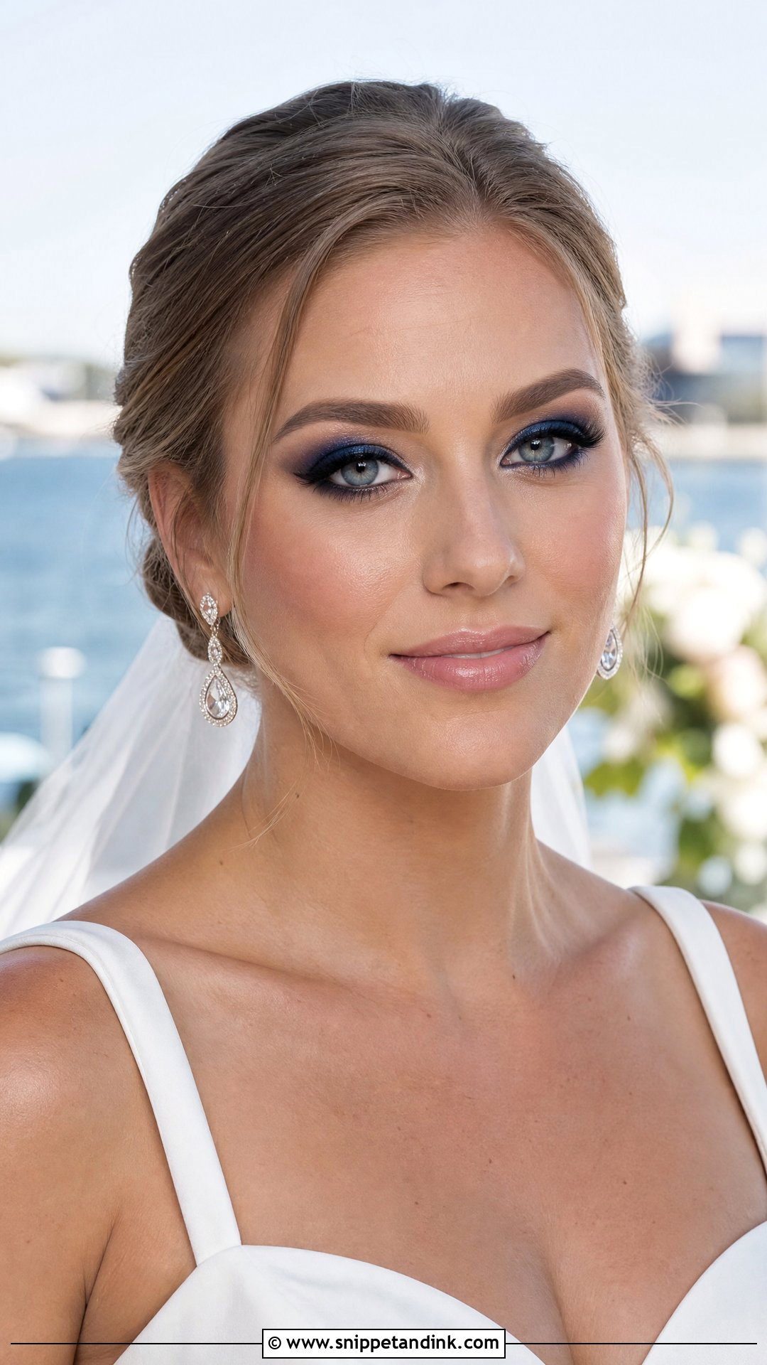 Navy Blue Wedding Makeup - Snippet and Ink - 20 Bold Wedding Makeup Ideas