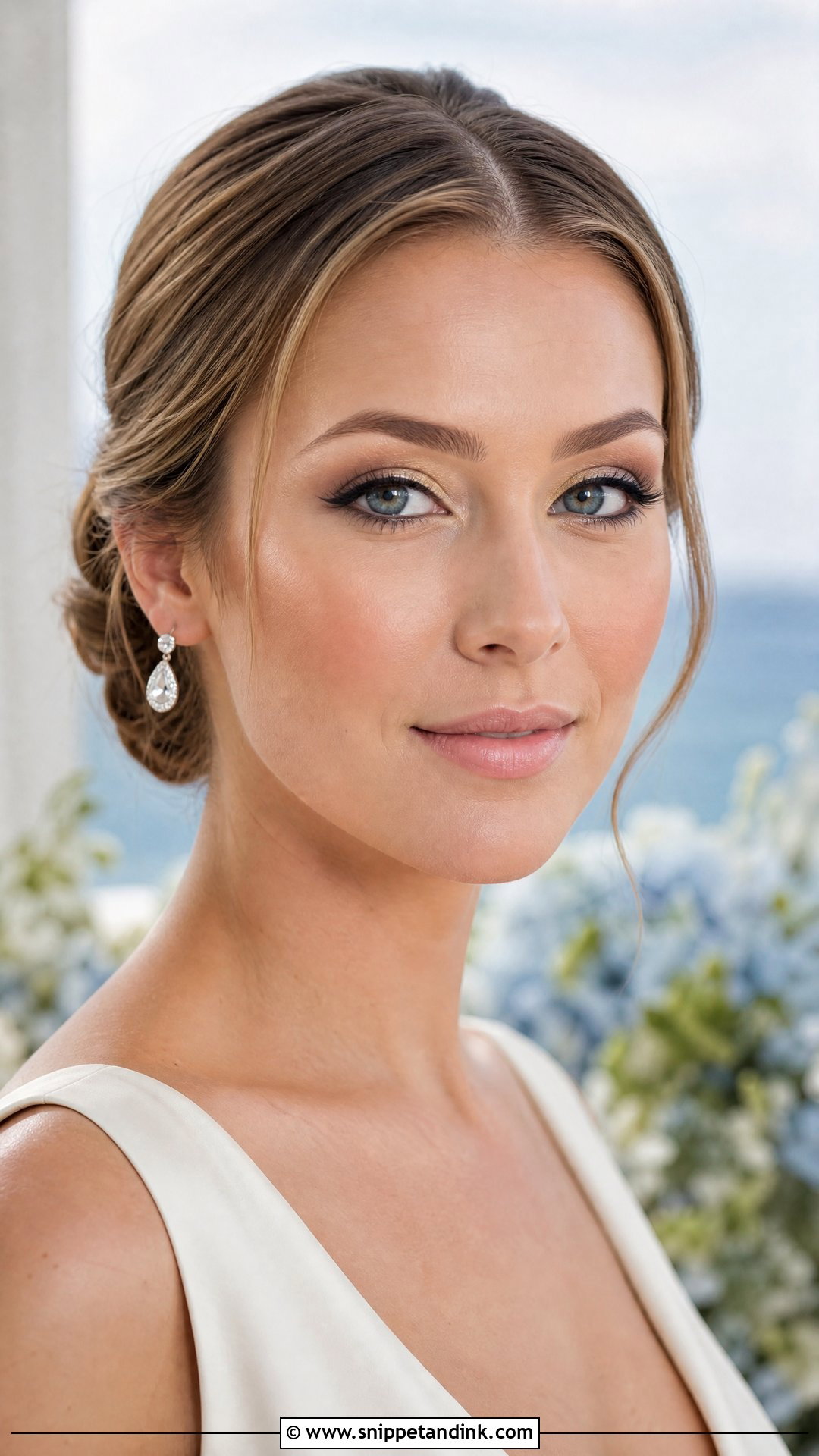 Navy Liner Wedding Makeup For Blue Eyes - Snippet and Ink - 35 Wedding Makeup for Blue Eyes