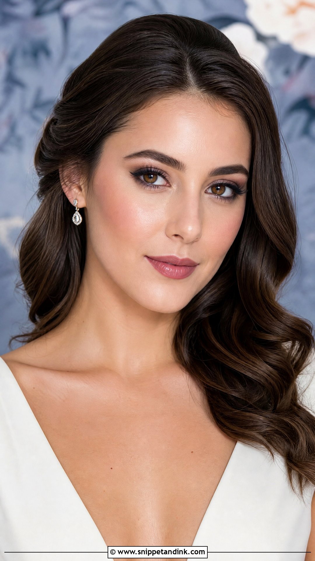 Navy Wedding Makeup For Brown Eyes - Snippet and Ink - 20 Wedding Makeup Ideas for Brown Eyes