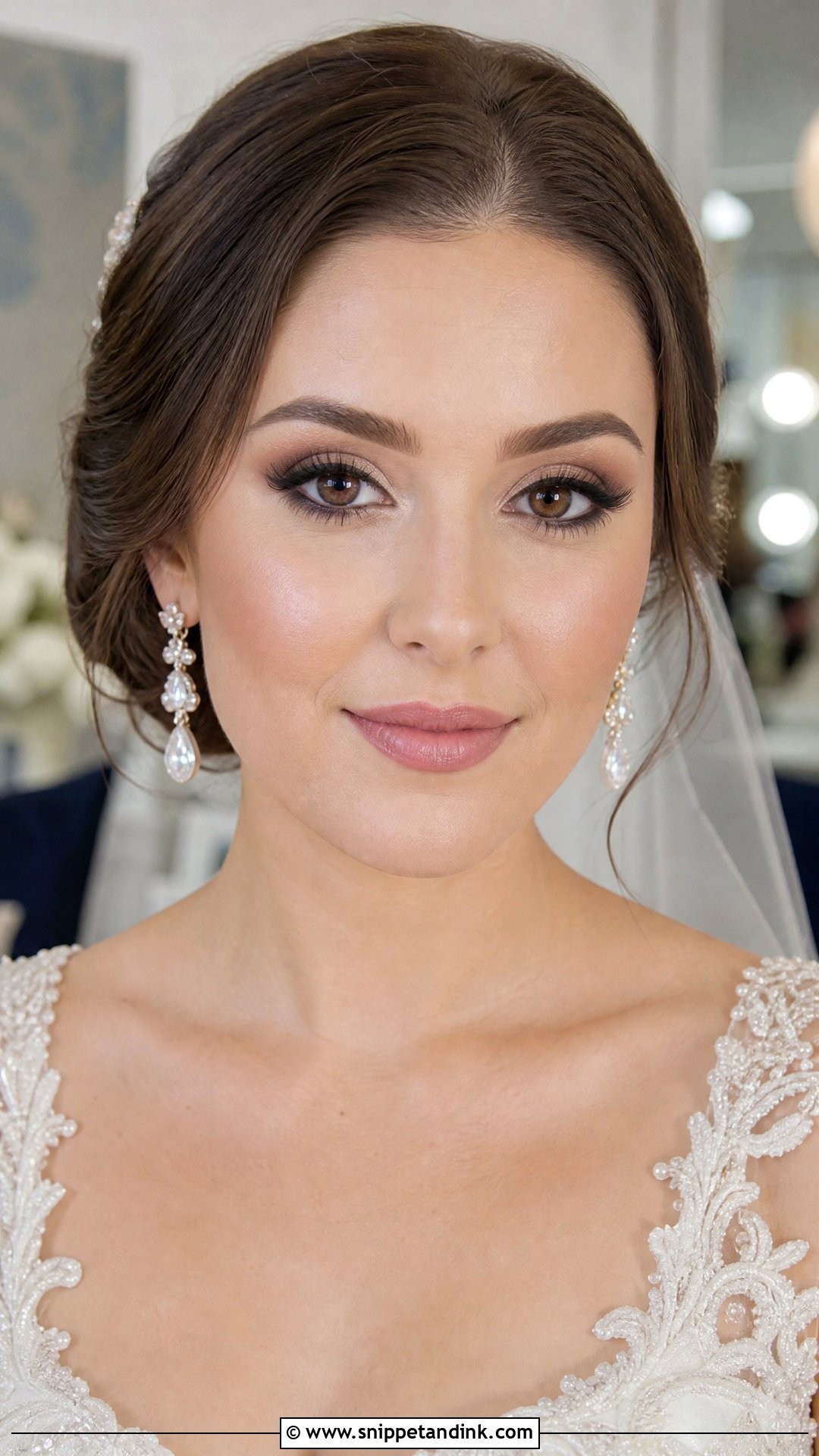 Navy Wedding Makeup for Brown Eyes - Snippet and Ink - 35 Wedding Makeup for Brown Eyes