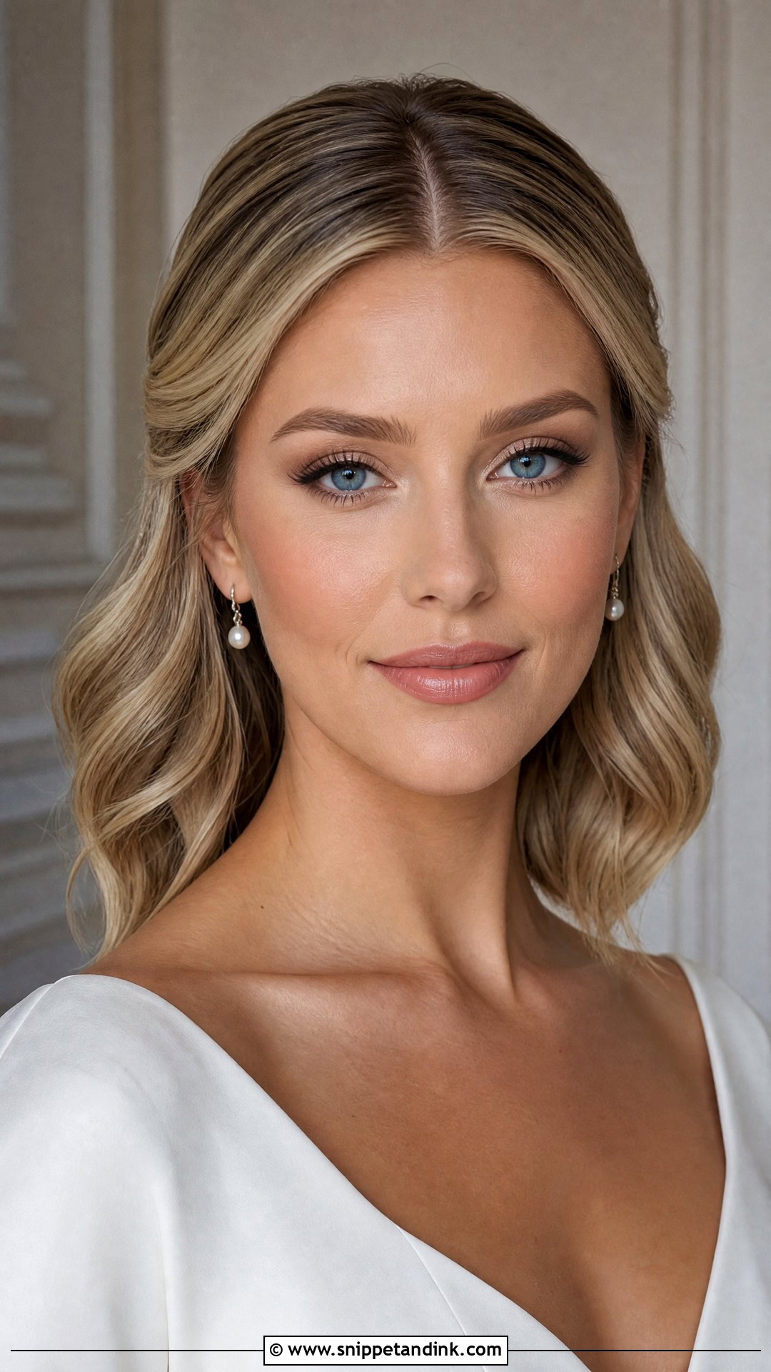 Neutral Bridal Makeup For Blue Eyes - Snippet and Ink - 30 Bridal Makeup for Blue Eyes