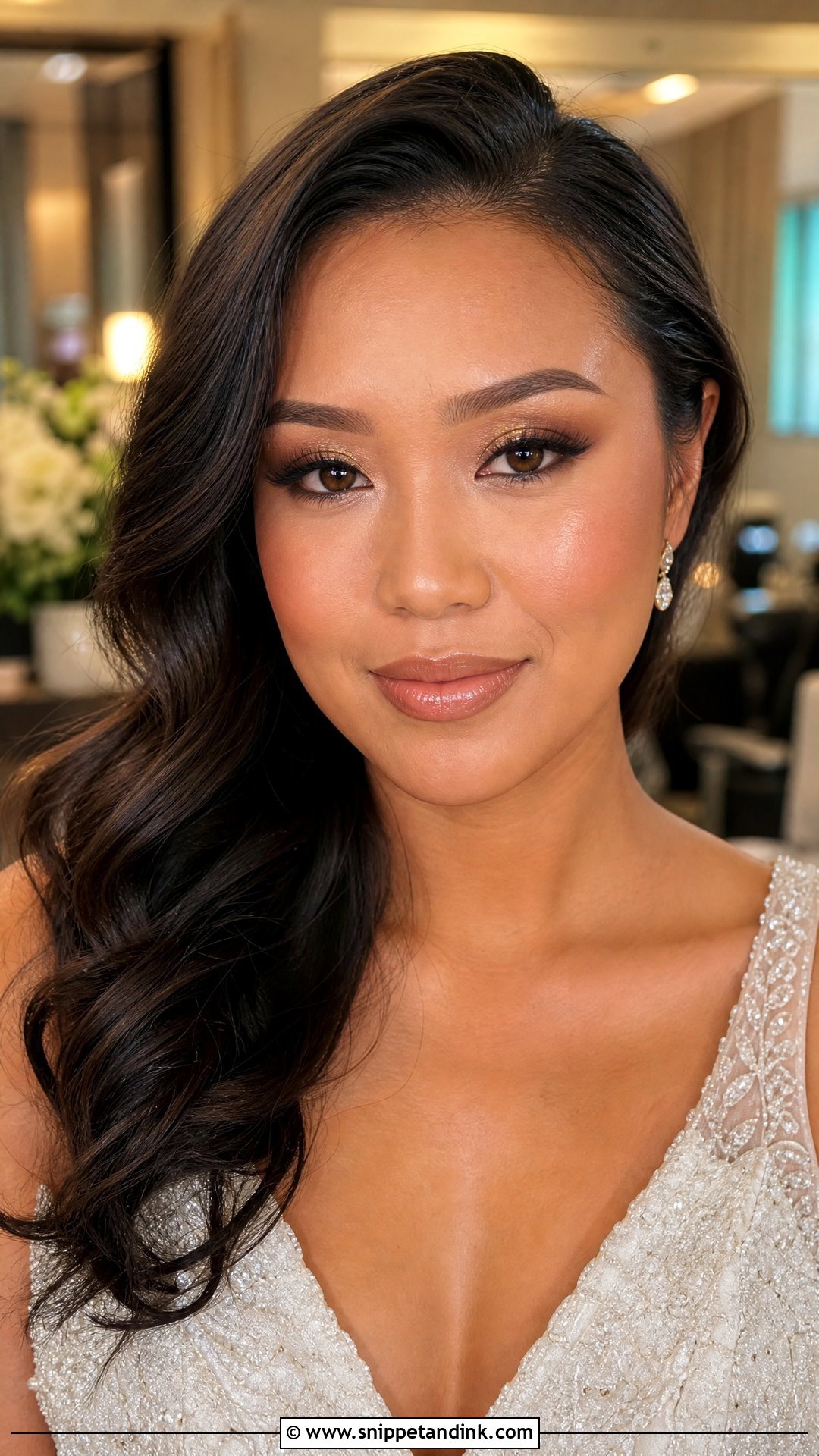 Neutral Bridal Makeup For Brown Eyes - Snippet and Ink - 25 Neutral Bridal Makeup Ideas