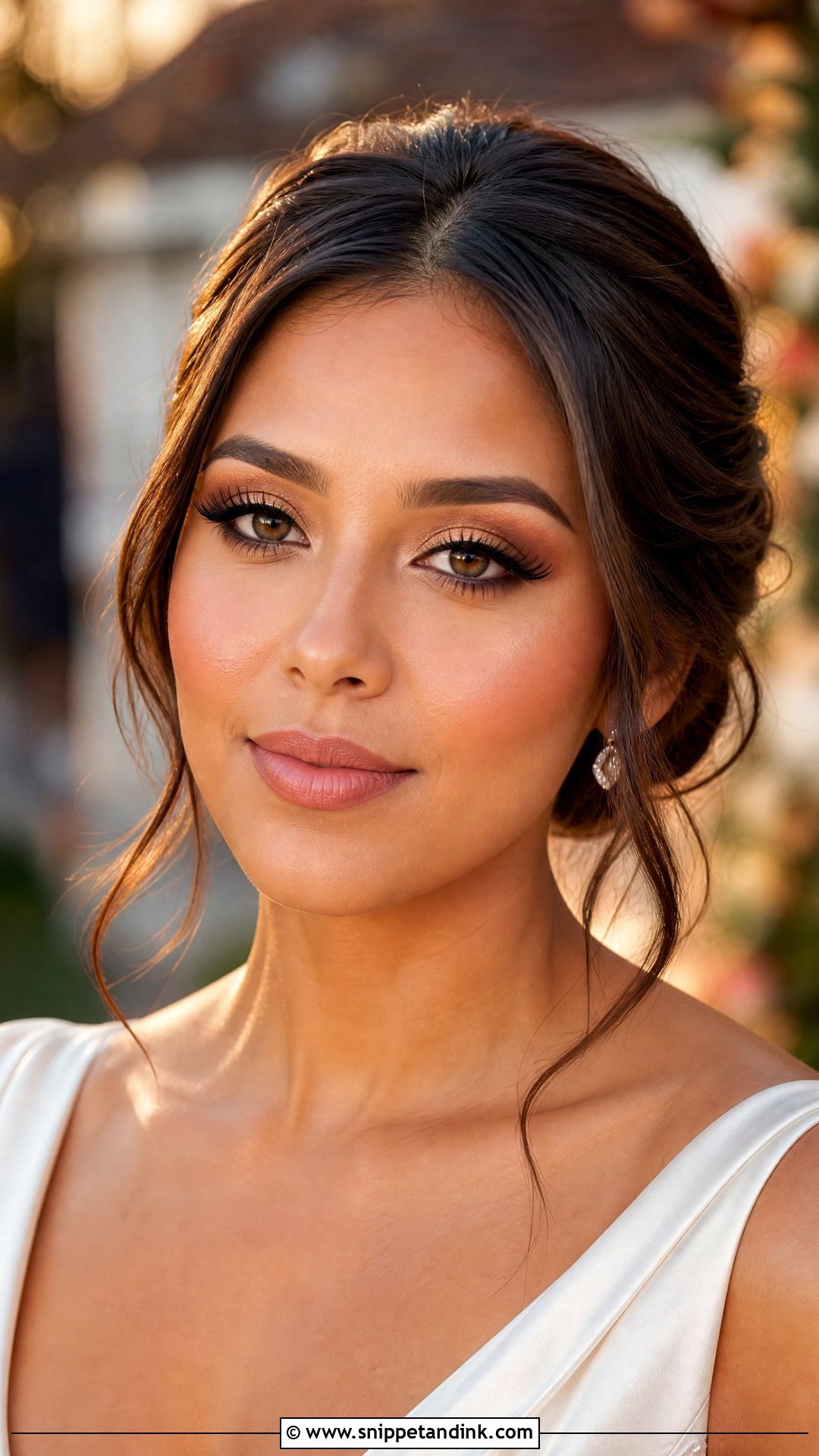 Neutral Bridal Makeup For Hazel Eyes - Snippet and Ink - 25 Neutral Bridal Makeup Ideas