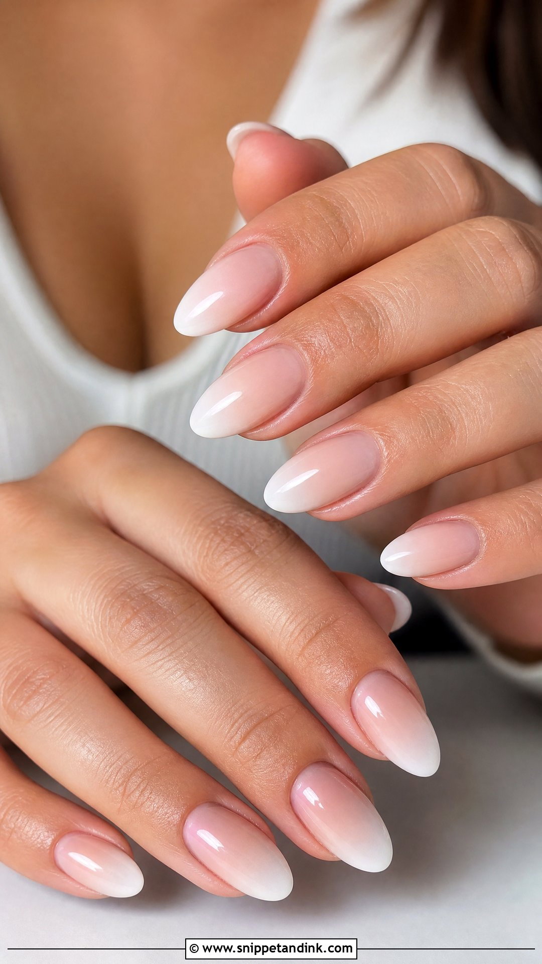 Neutral Ombre Nails - Snippet and Ink - 20 Neutral Wedding Guest Nails
