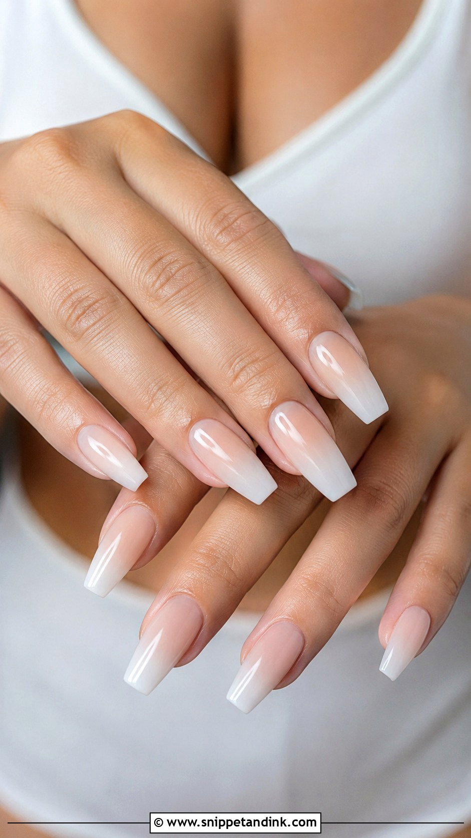 Neutral Ombre Wedding Nails - Snippet and Ink - 20 Neutral Wedding Nails for Bride