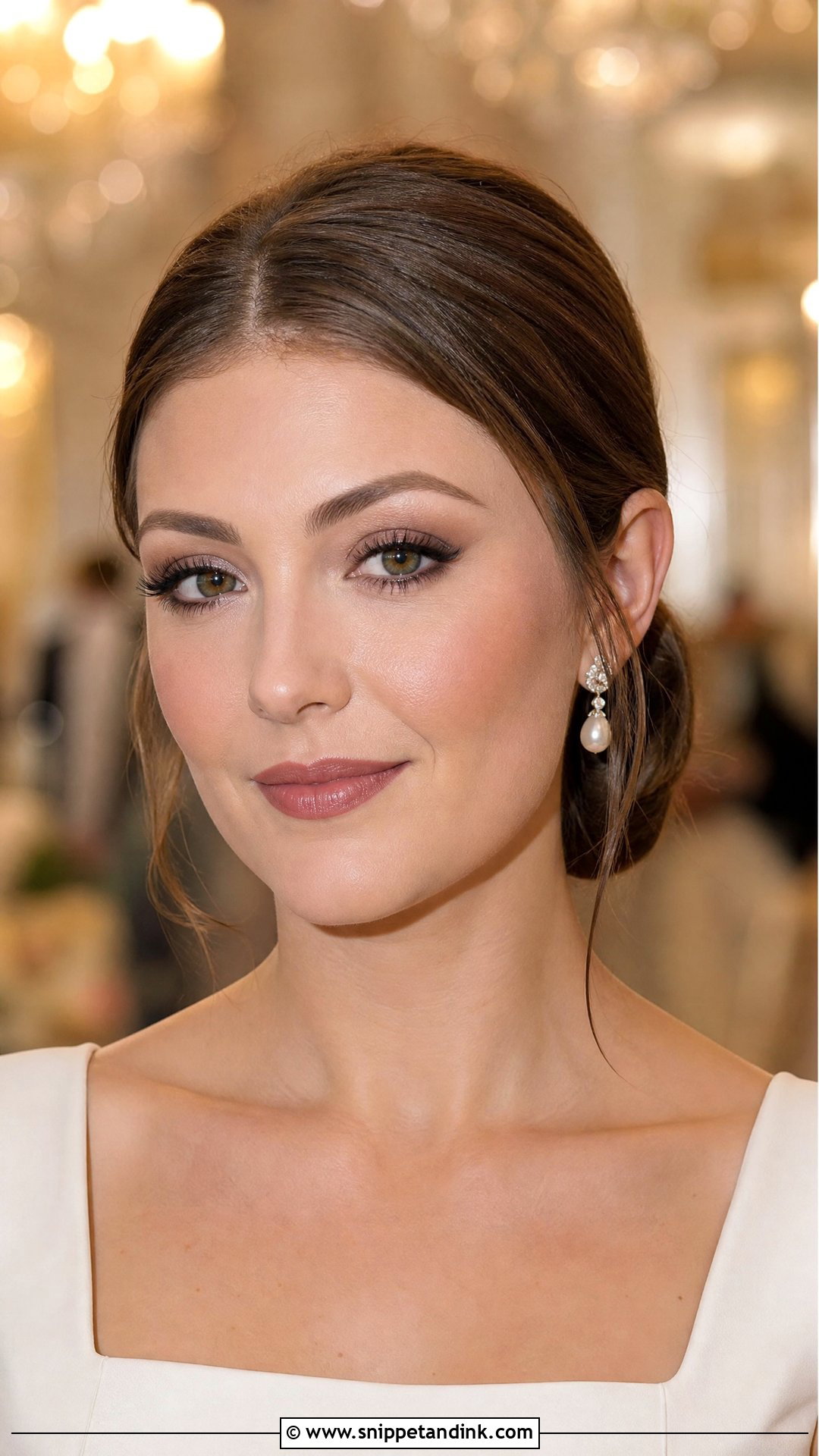 Neutral Smoky Wedding Makeup - Snippet and Ink - 20 Wedding Makeup 2025 Ideas