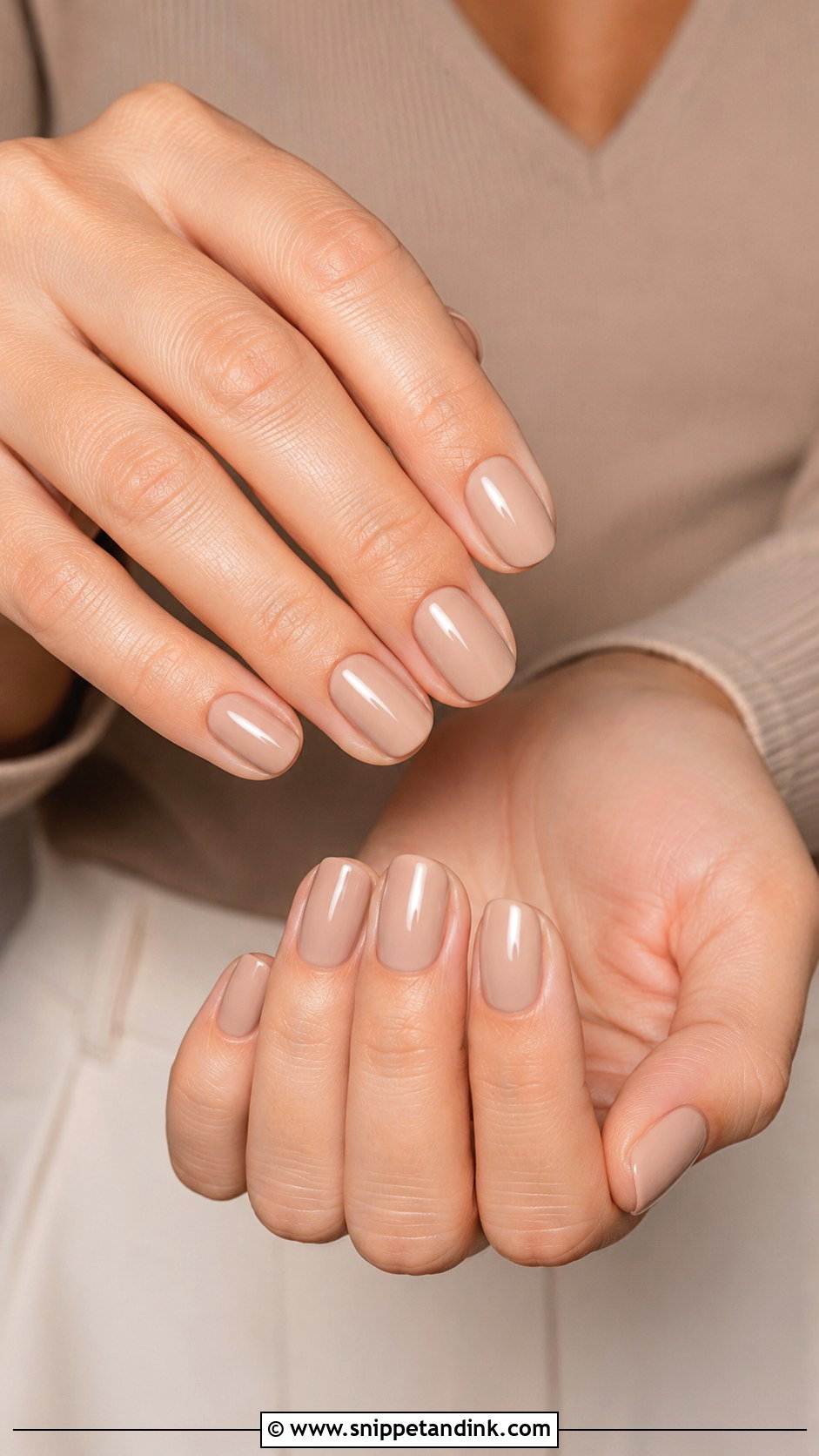 Neutral Wedding Guest Nails - Snippet and Ink - 20 Cute Wedding Guest Nails