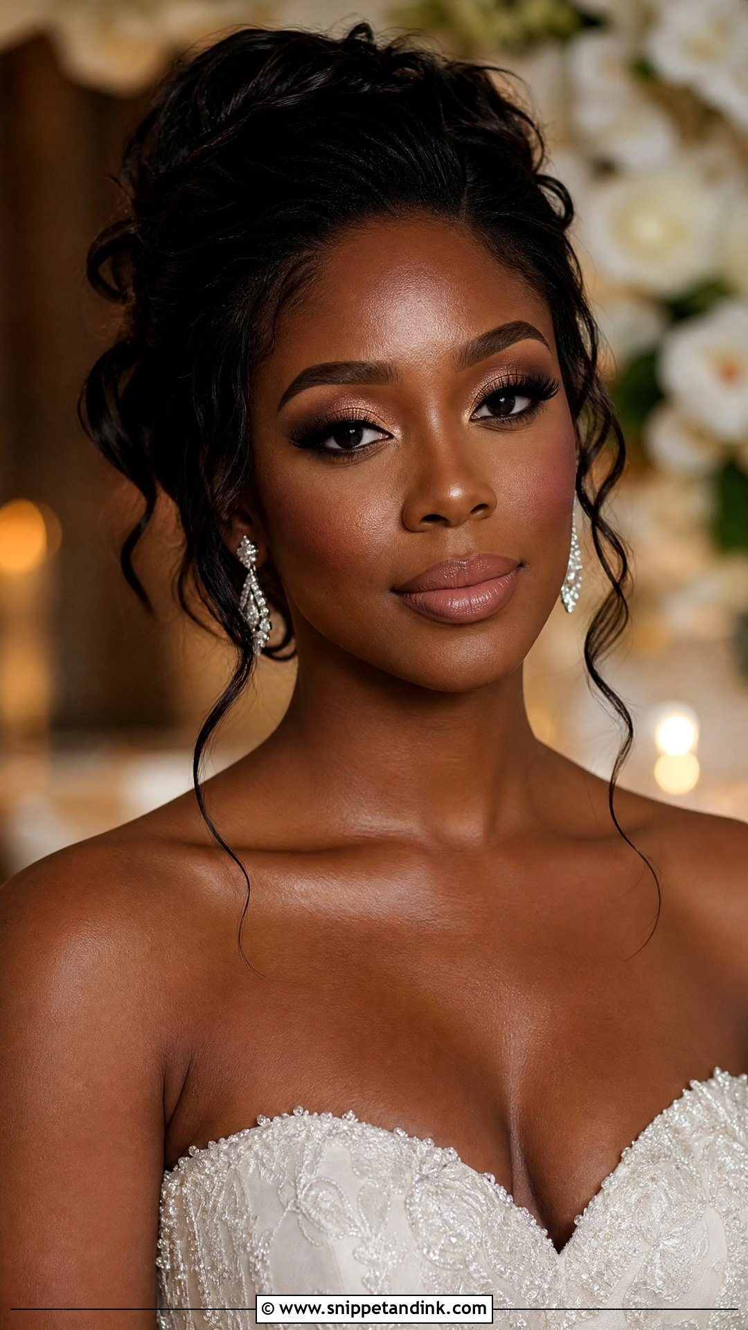 Neutral Wedding Makeup For Deep Skin - Snippet and Ink - 25 Neutral Wedding Makeup Ideas